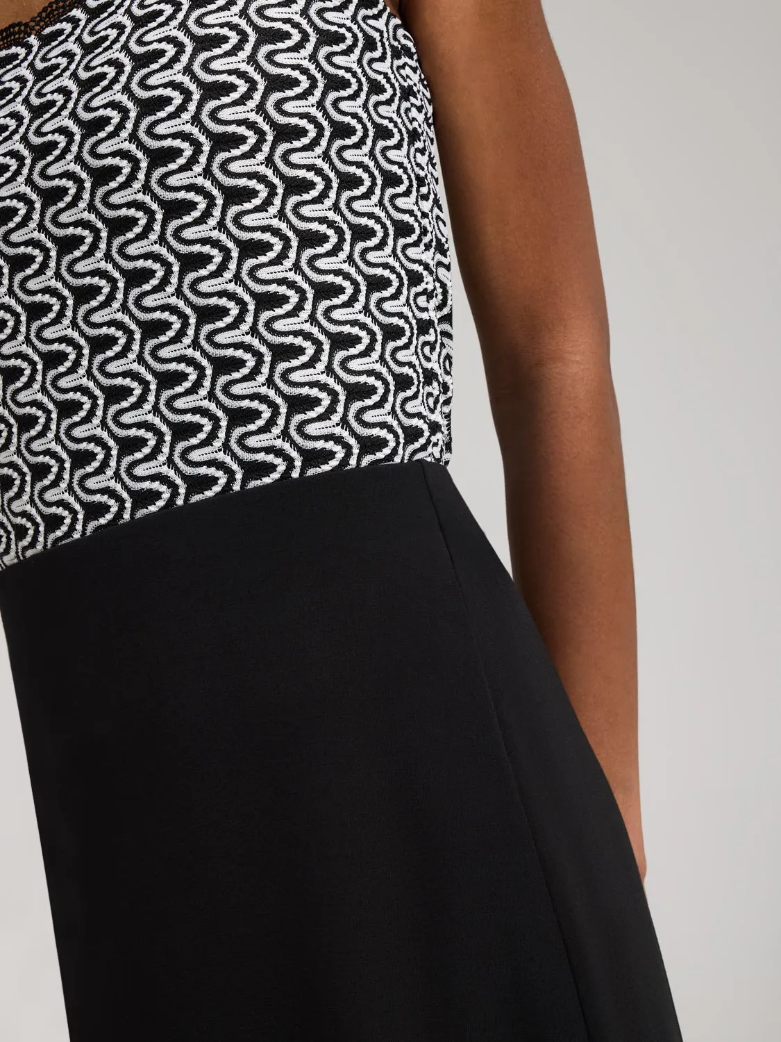 Asymmetrical Hem Midi Skirt celeb inspired
