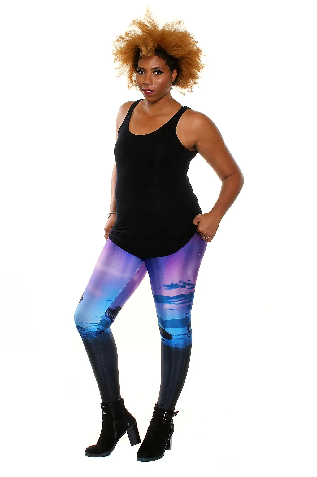 Aurora Plains Leggings slim tight