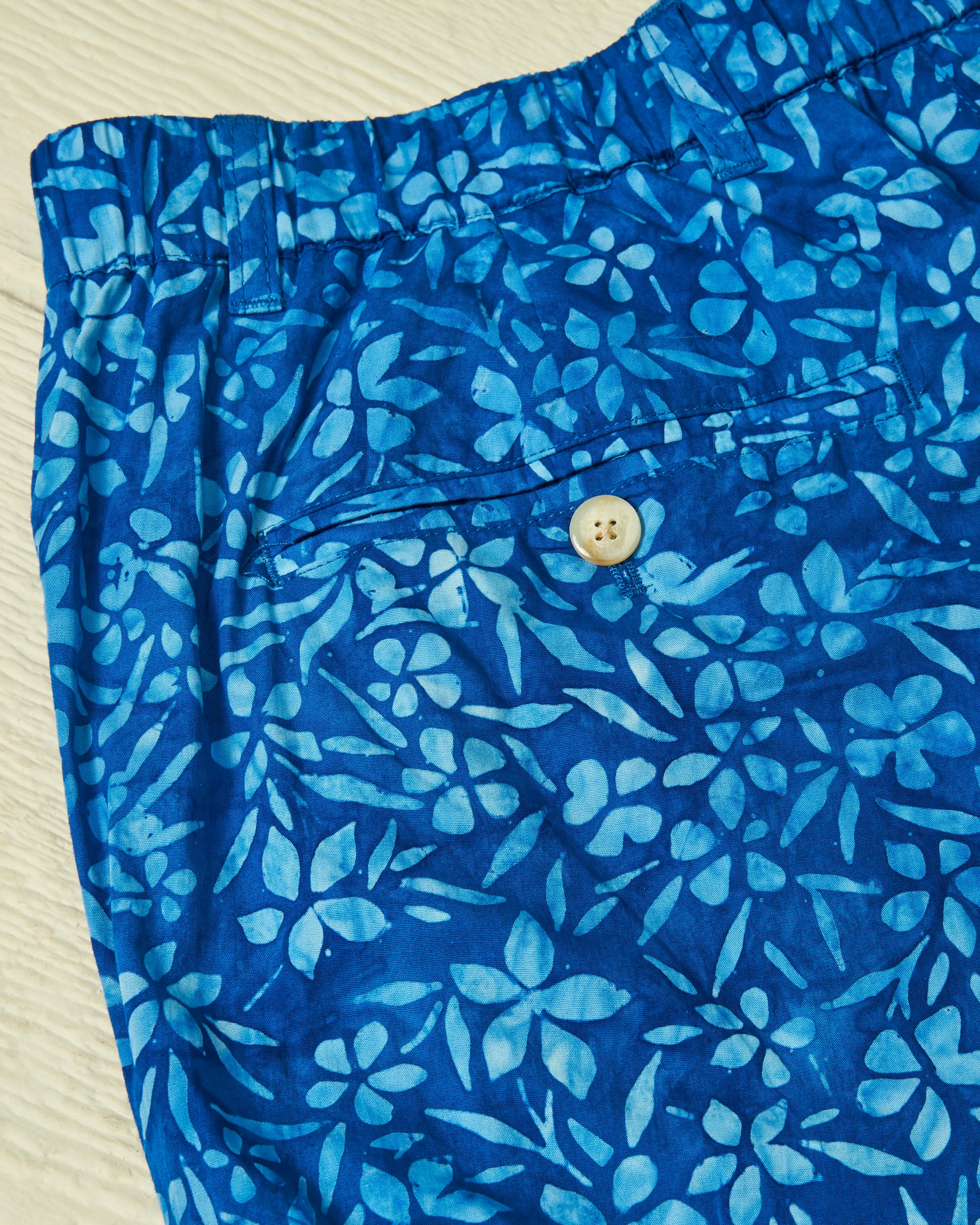 Batik Short in Atlantic Blue custom style