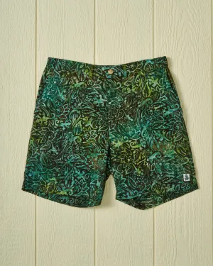 Batik Short in Olive fashion comfort