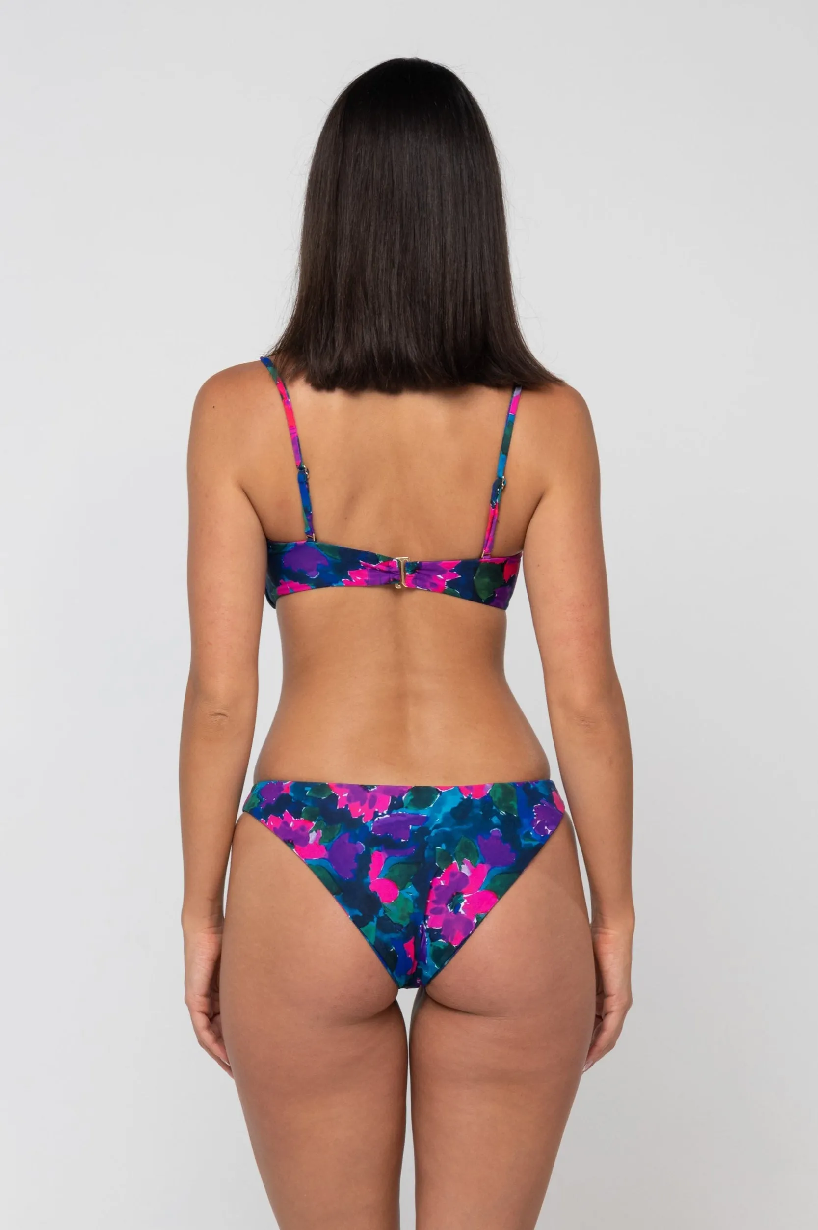 Beau Bikini Bottom in Lanai Skin soft