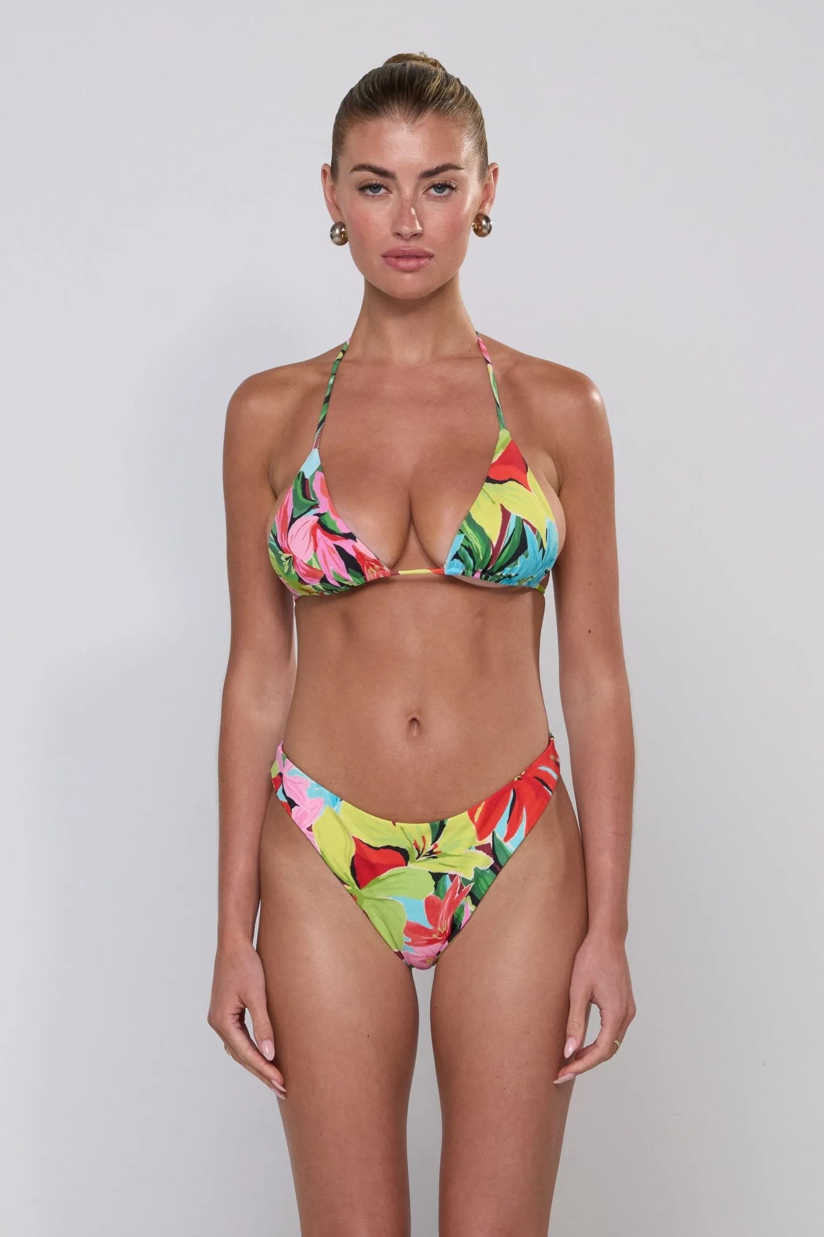 Beau Bikini Bottom in Tropicana Fashion comfort