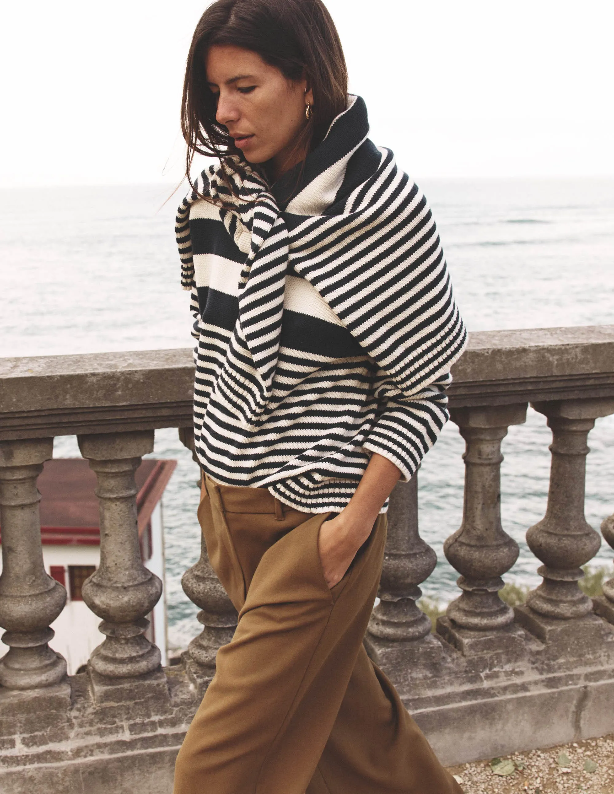 Belgravia Tailored Trousers-Tobacco limited drop