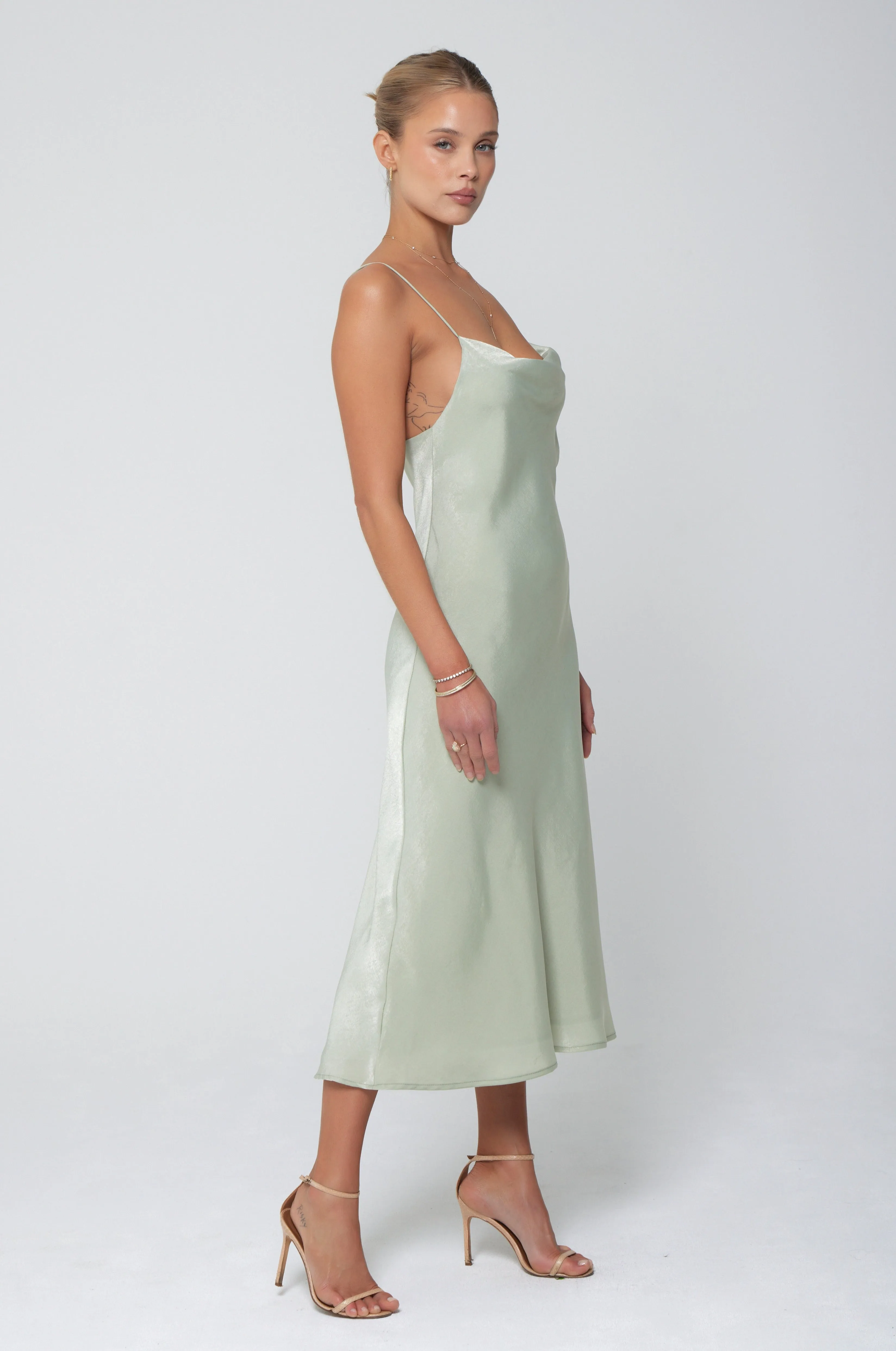 Berri Slip in Sage romantic sweet