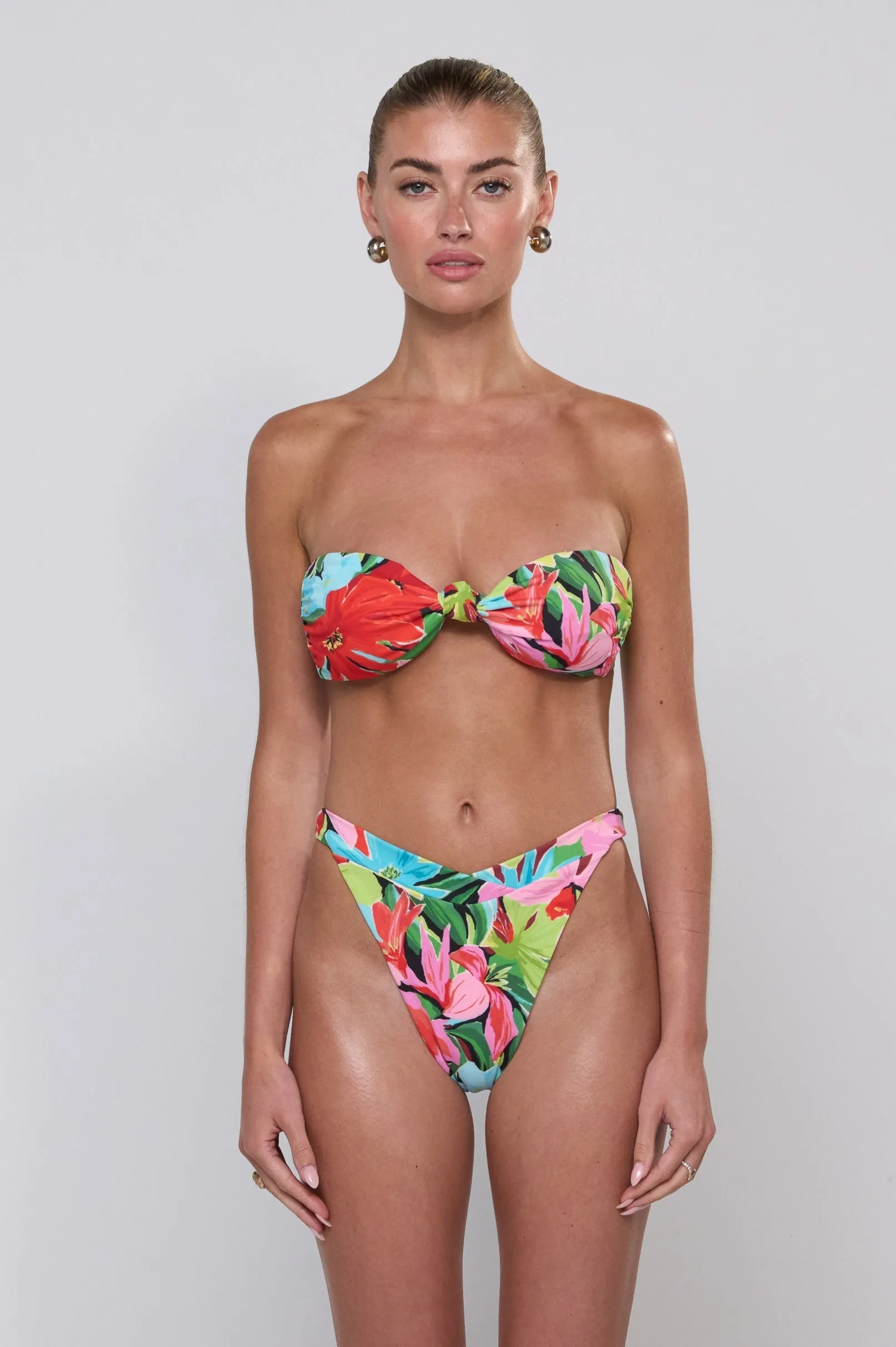 Betsy Bikini Bottom in Tropicana Outdoor wear
