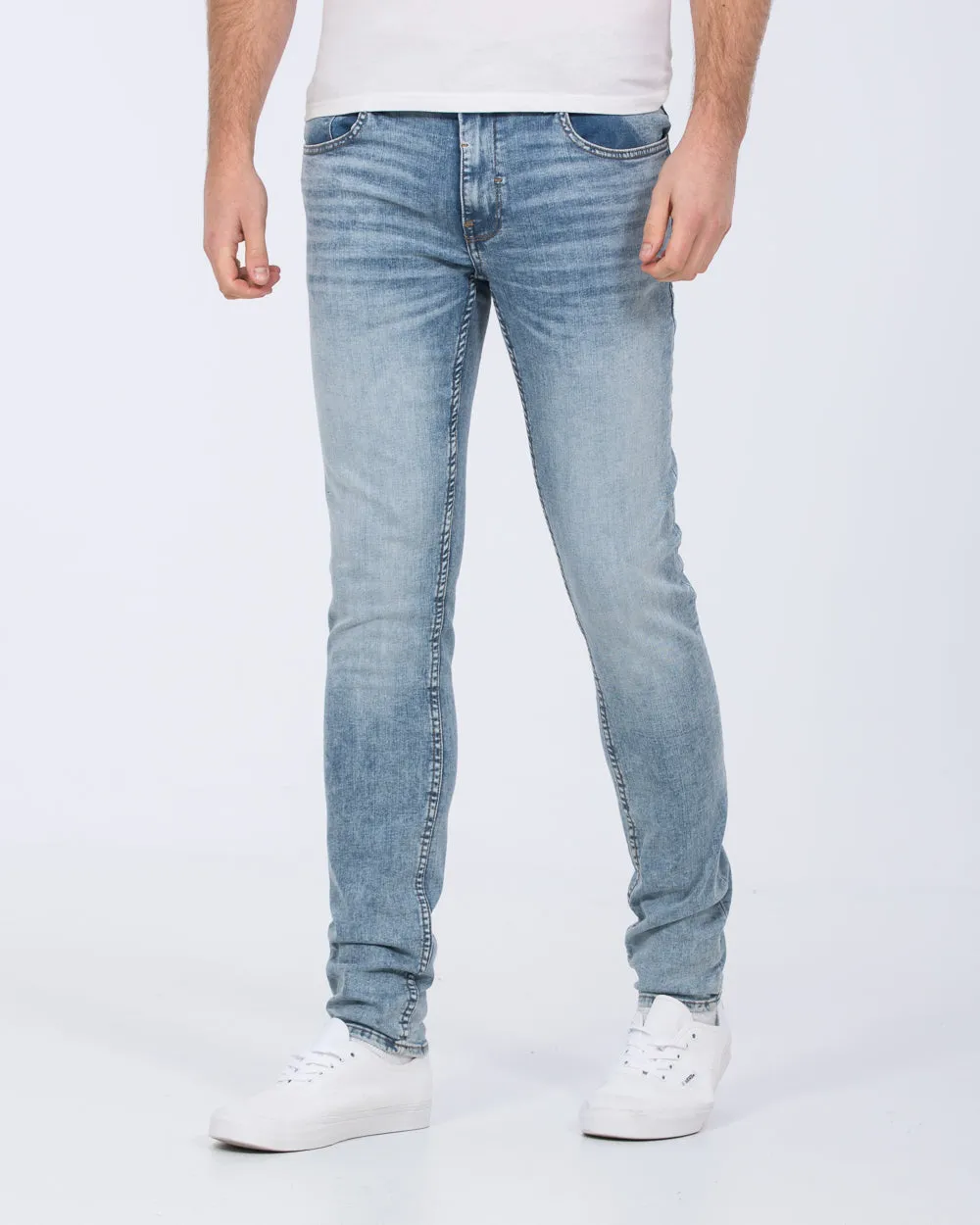Blend Jet MultiFlex Slim Fit Tall Jeans (bleach blue) sport comfort