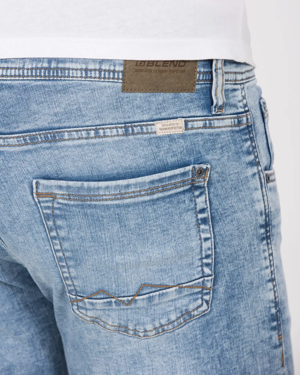 Blend Jet MultiFlex Slim Fit Tall Jeans (bleach blue) light breathable