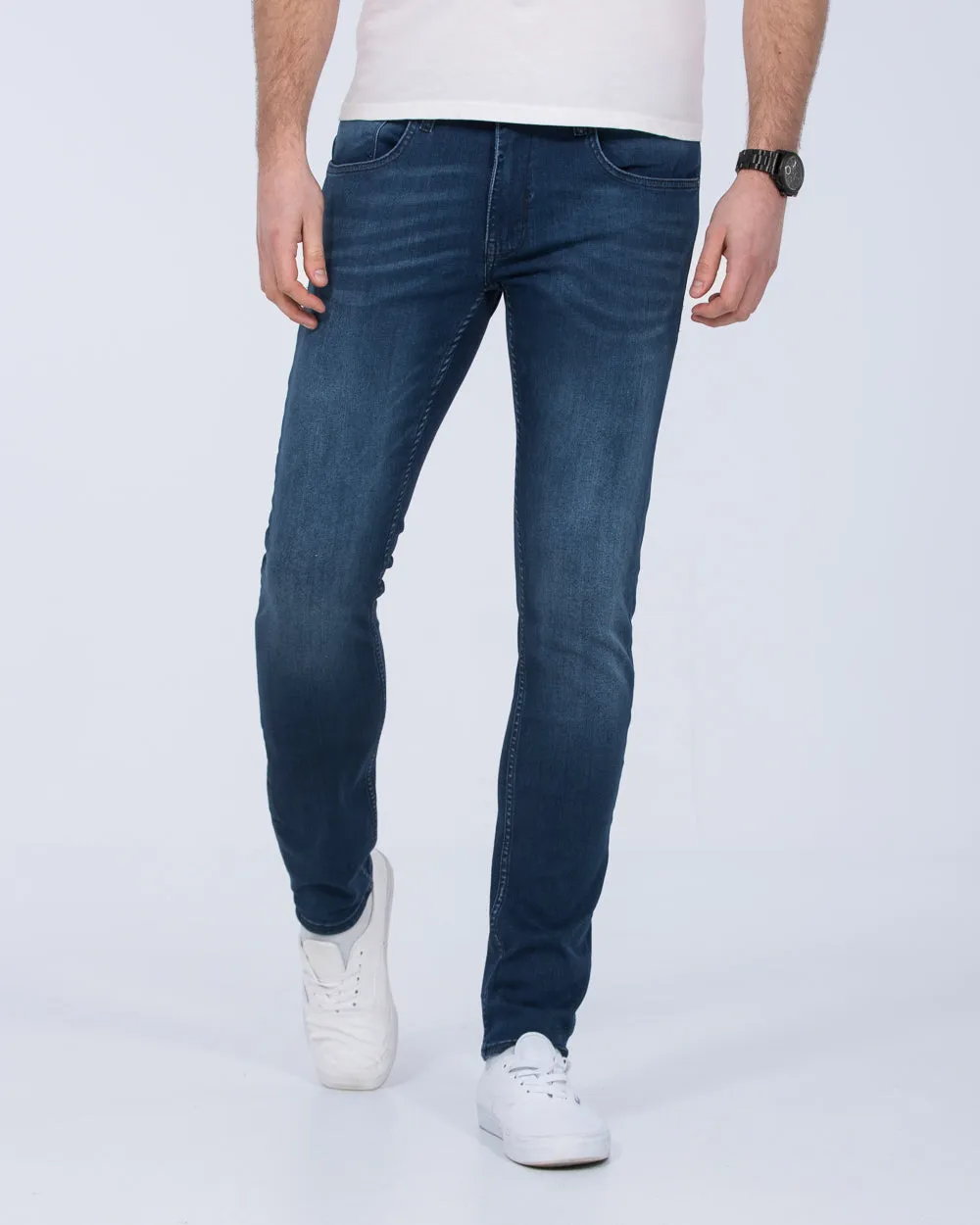 Blend Jet MultiFlex Slim Fit Tall Jeans (dark denim blue) loose fit