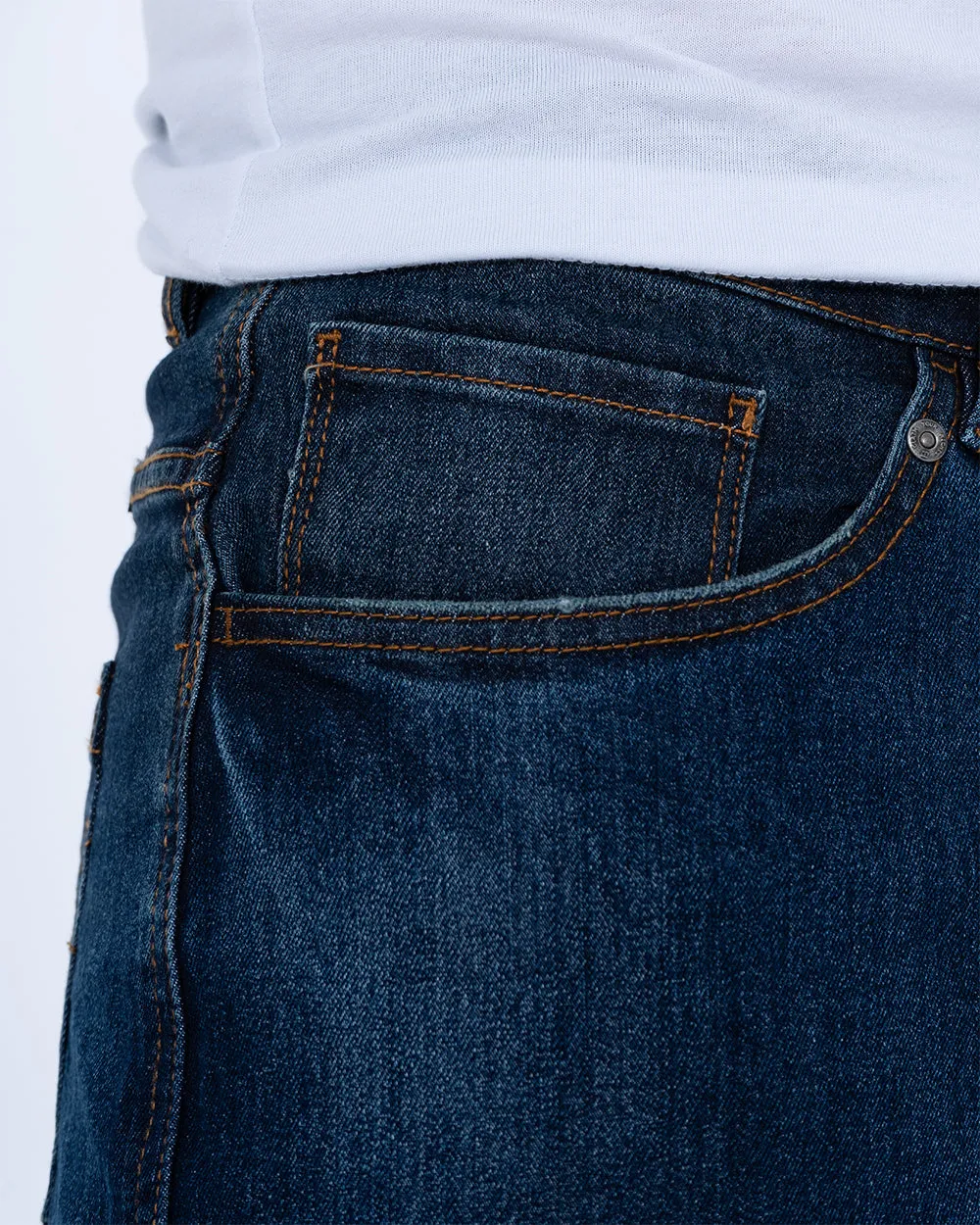 Blend Thunder Tall Relaxed Fit Jeans (dark denim blue) vibrant look