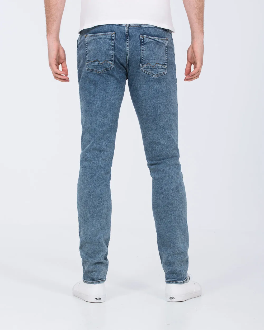 Blend Twister Slim Fit Tall Jeans (mid denim blue) simple style