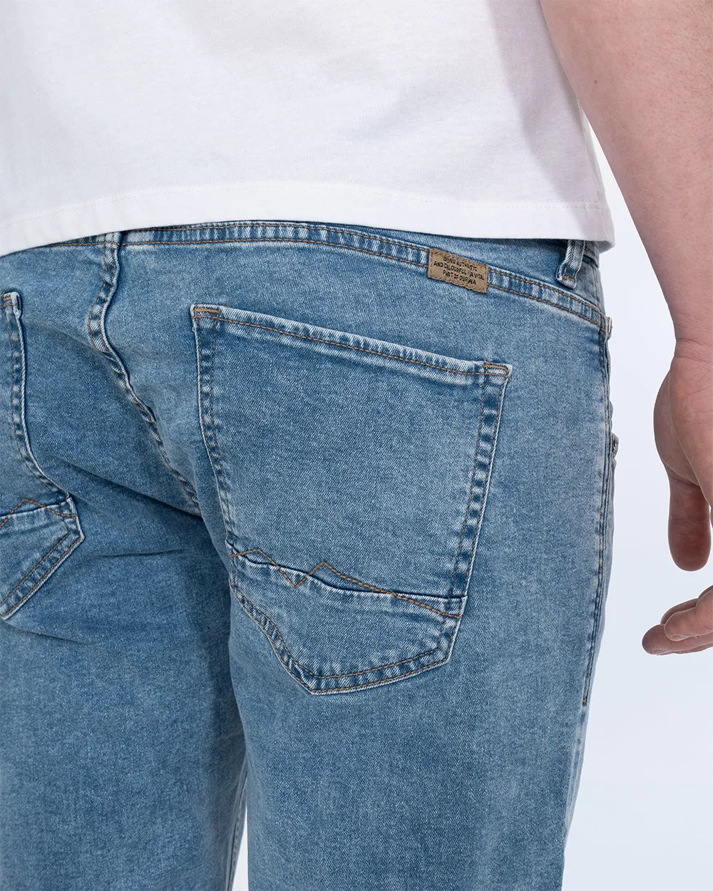 Blend Twister Tapered Fit Tall Jeans (bleach wash) washed look