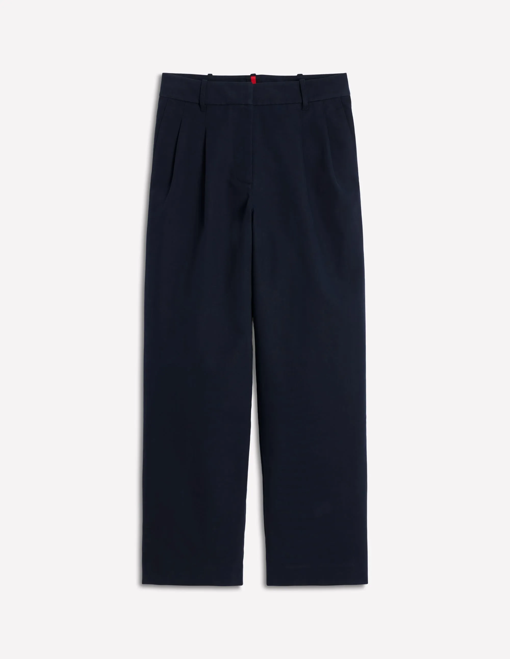 Bloomsbury Cotton Trousers-NAVY timeless appeal