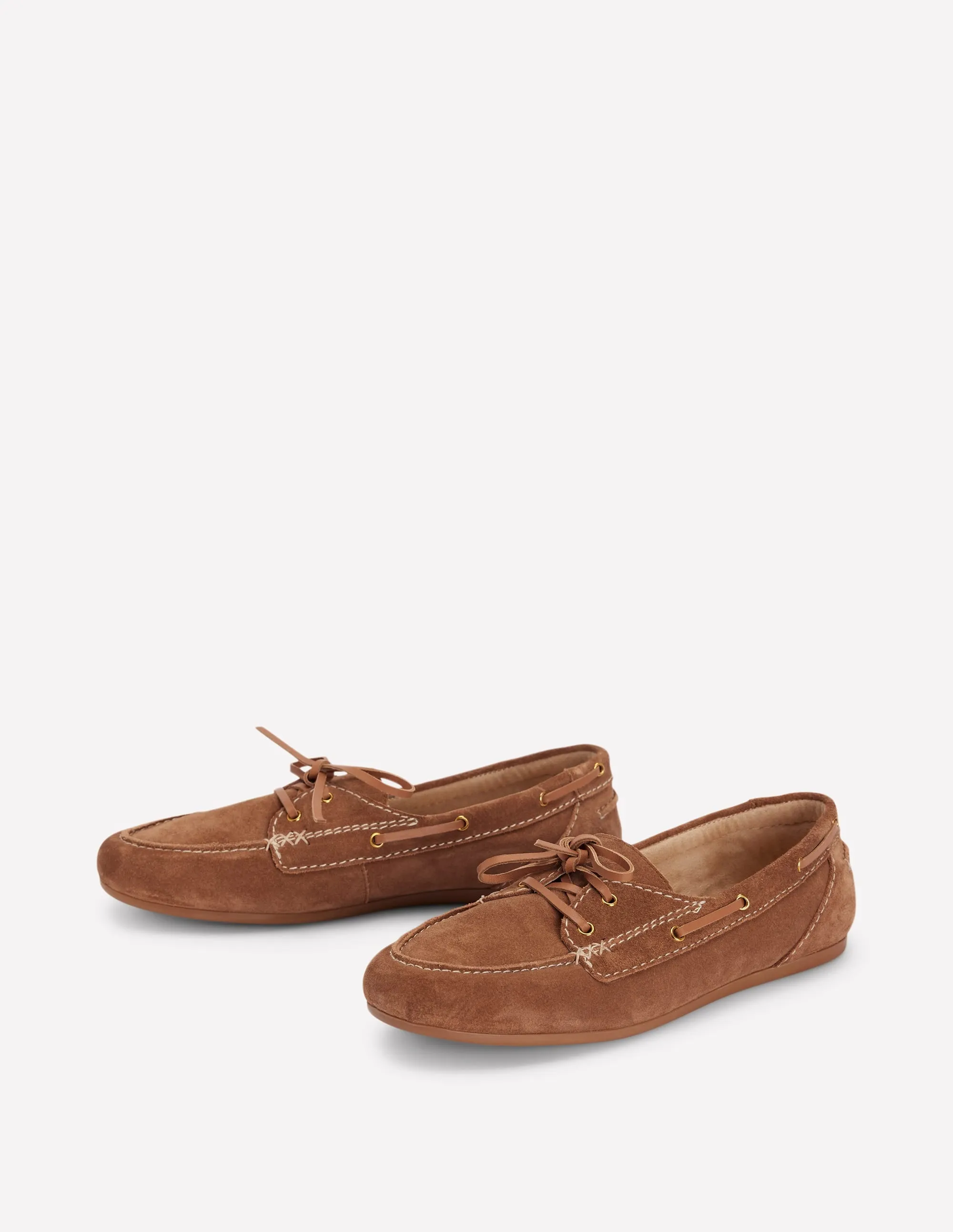 Boat Shoes-Tan all day wear