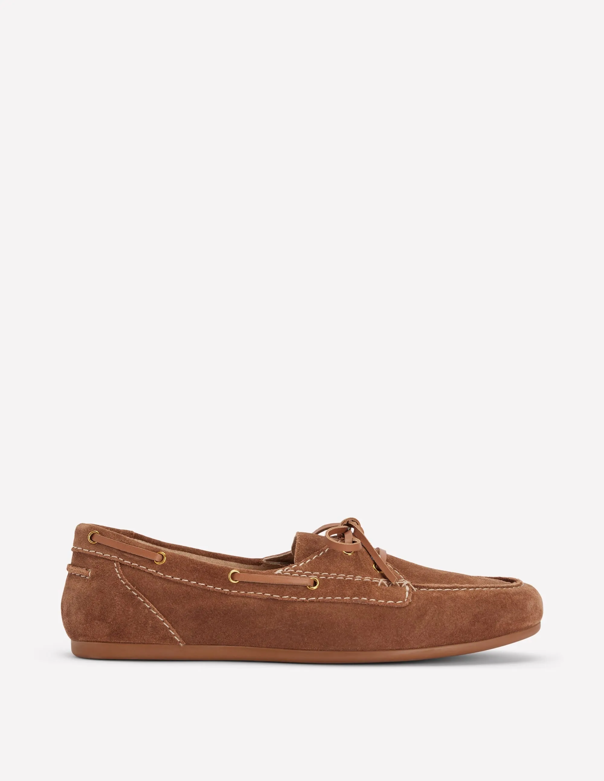 Boat Shoes-Tan comfort breath