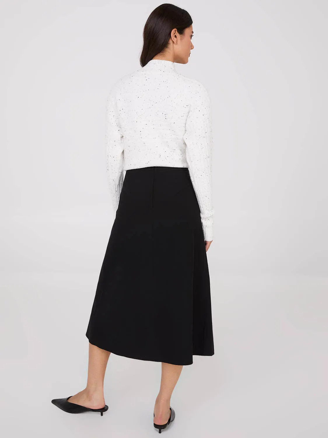 Box Pleat Midi Skirt free mix