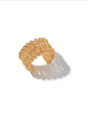 Braided Mesh Cuff Bracelet light weight