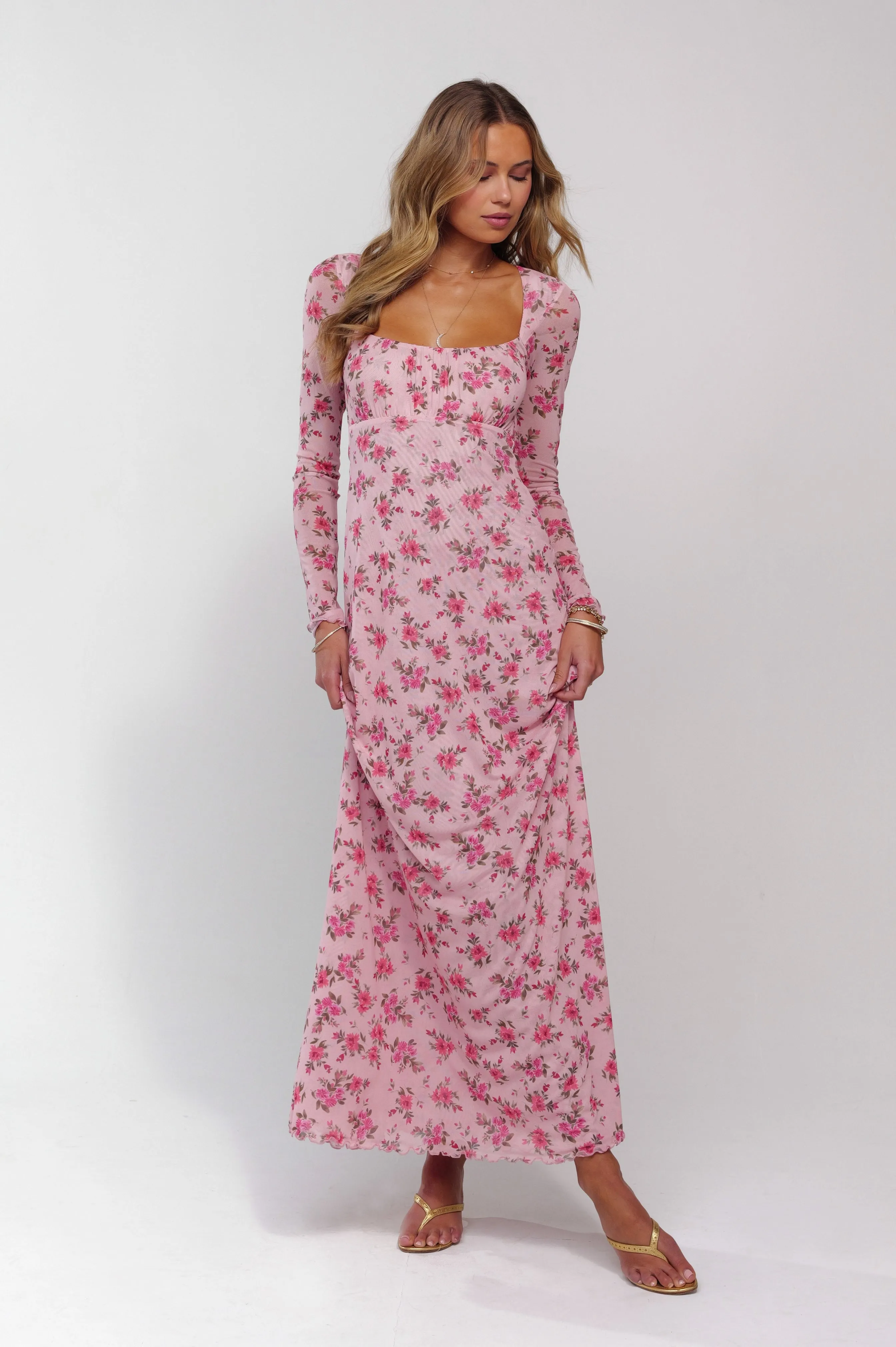 Brittany Dress in Ojai free movement