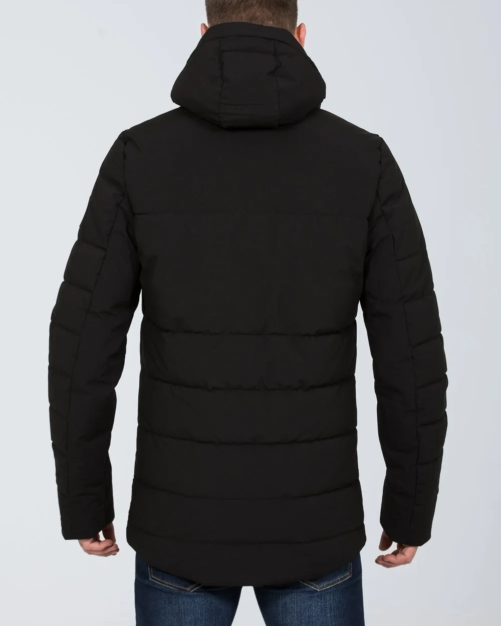Cabano Tall Waterproof Puffer Jacket (black) easy chill set