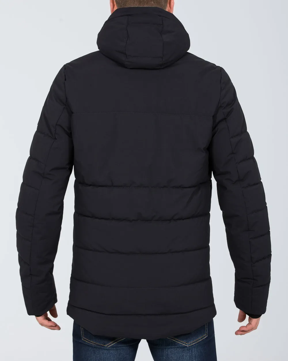 Cabano Tall Waterproof Puffer Jacket (navy) lightweight shield