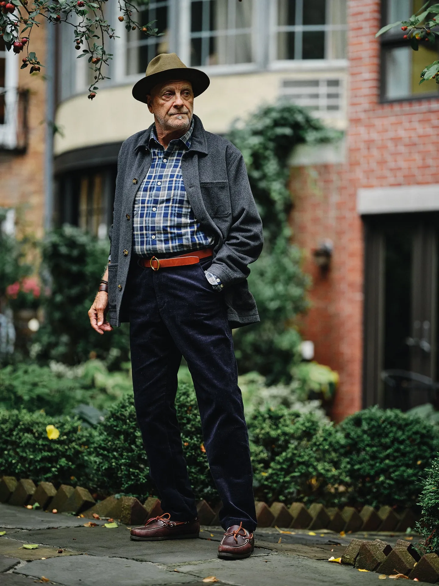 Camden Pant in Navy Corduroy party ready