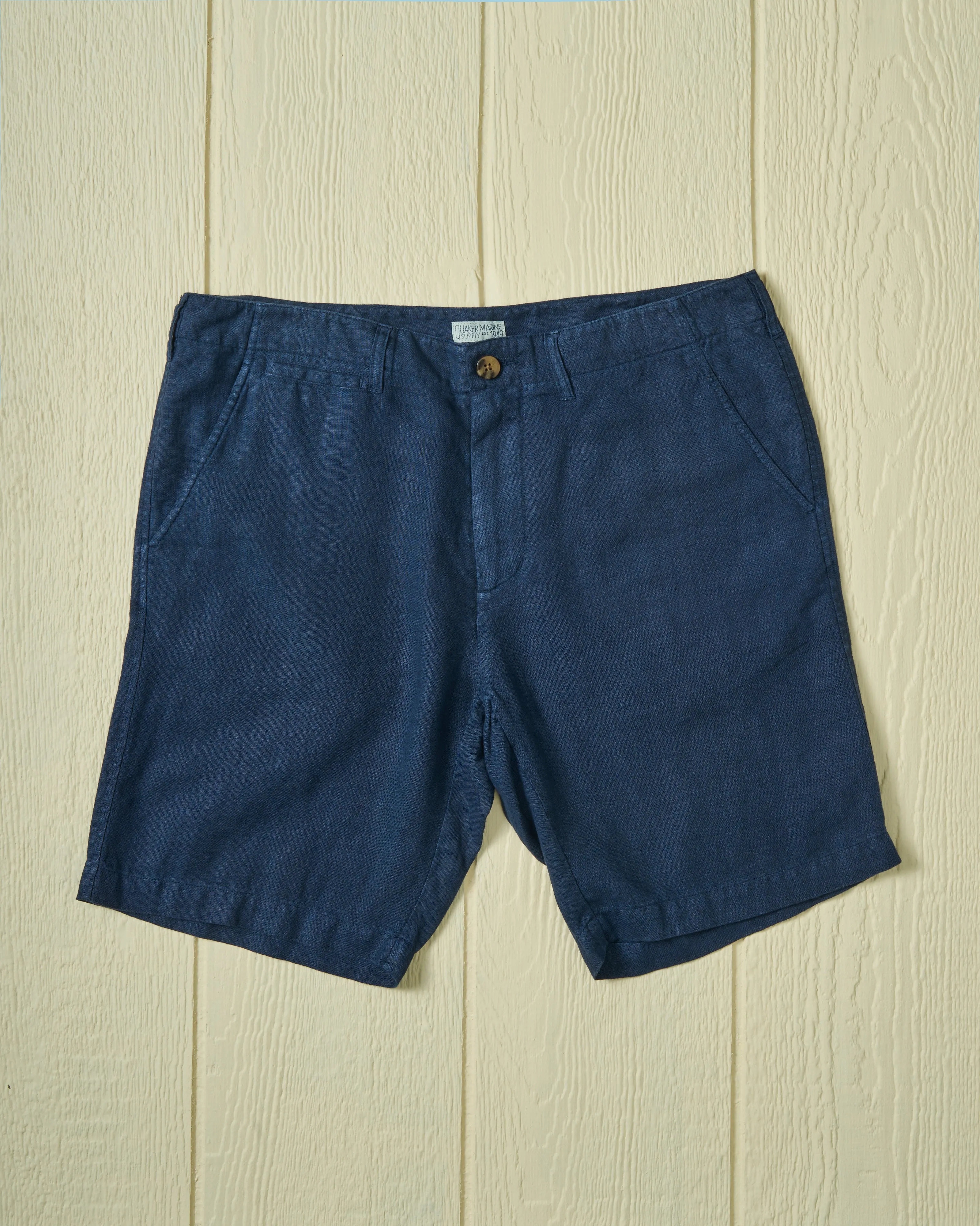 Camden Short in Navy Linen outdoor sport