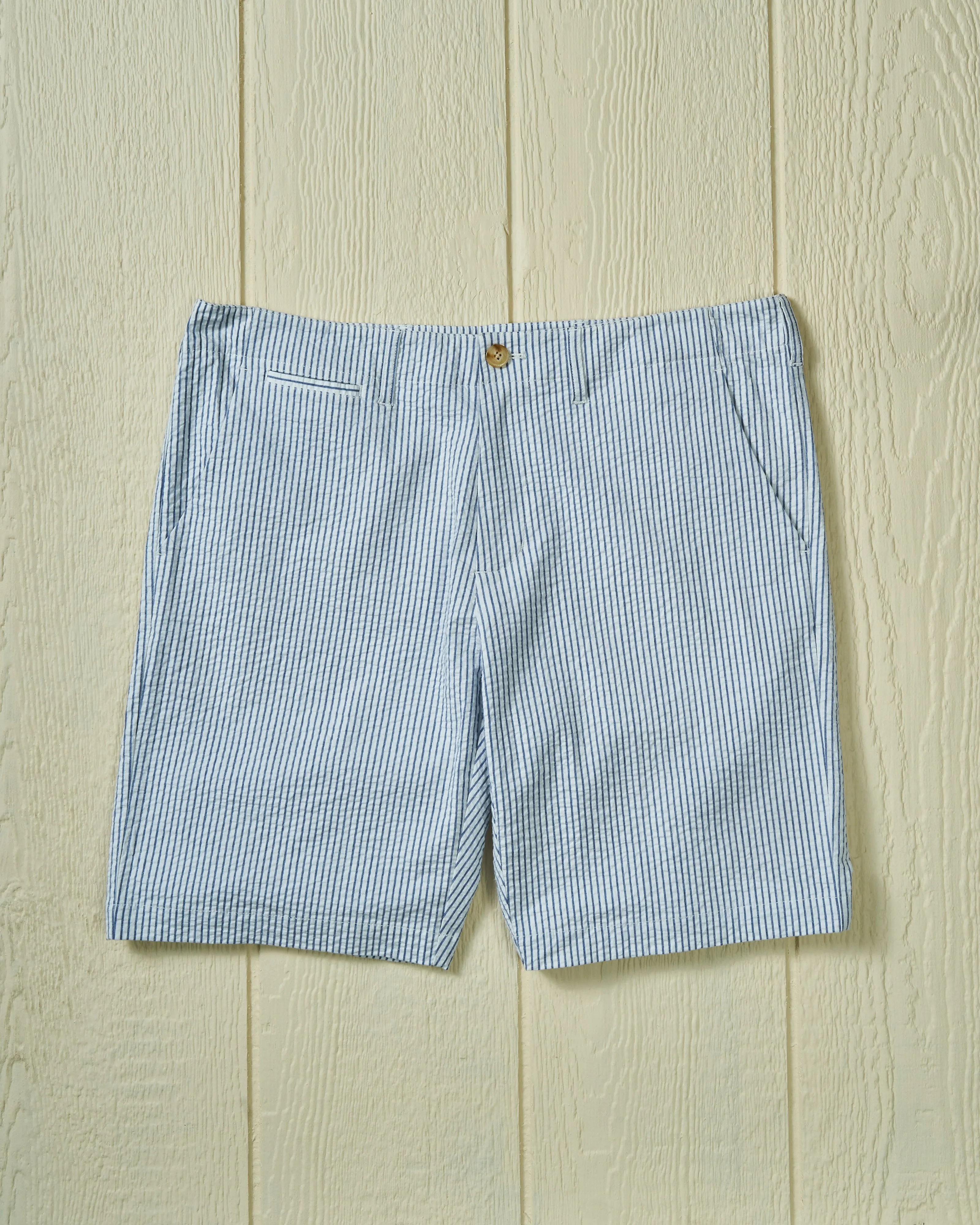 Camden Short in Navy Seersucker trendy must