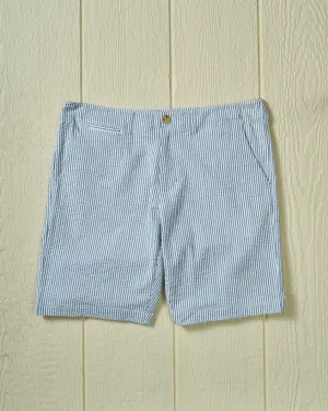 Camden Short in Navy Seersucker trendy must