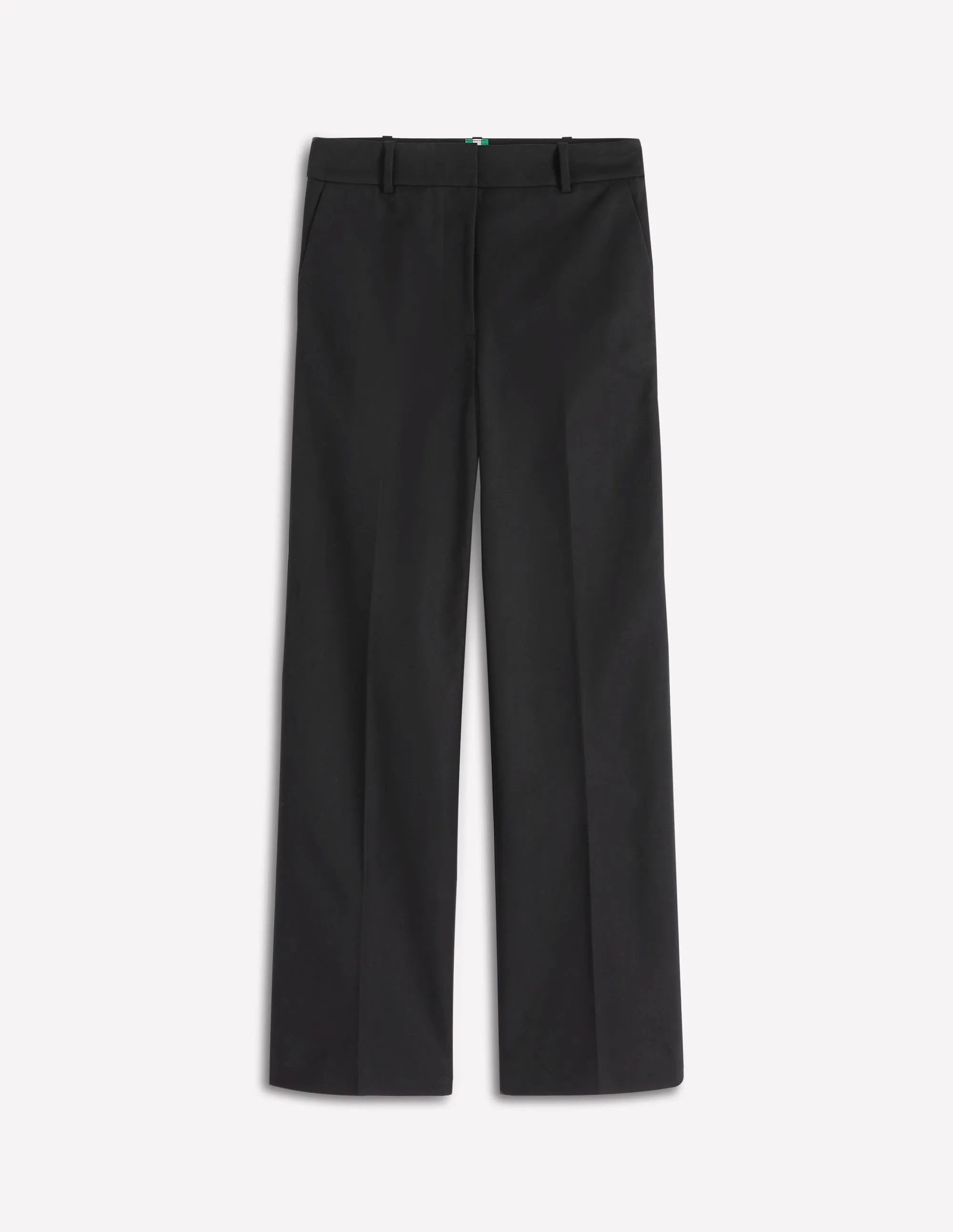 Canonbury 7/8 Trousers-Black geometric shapes