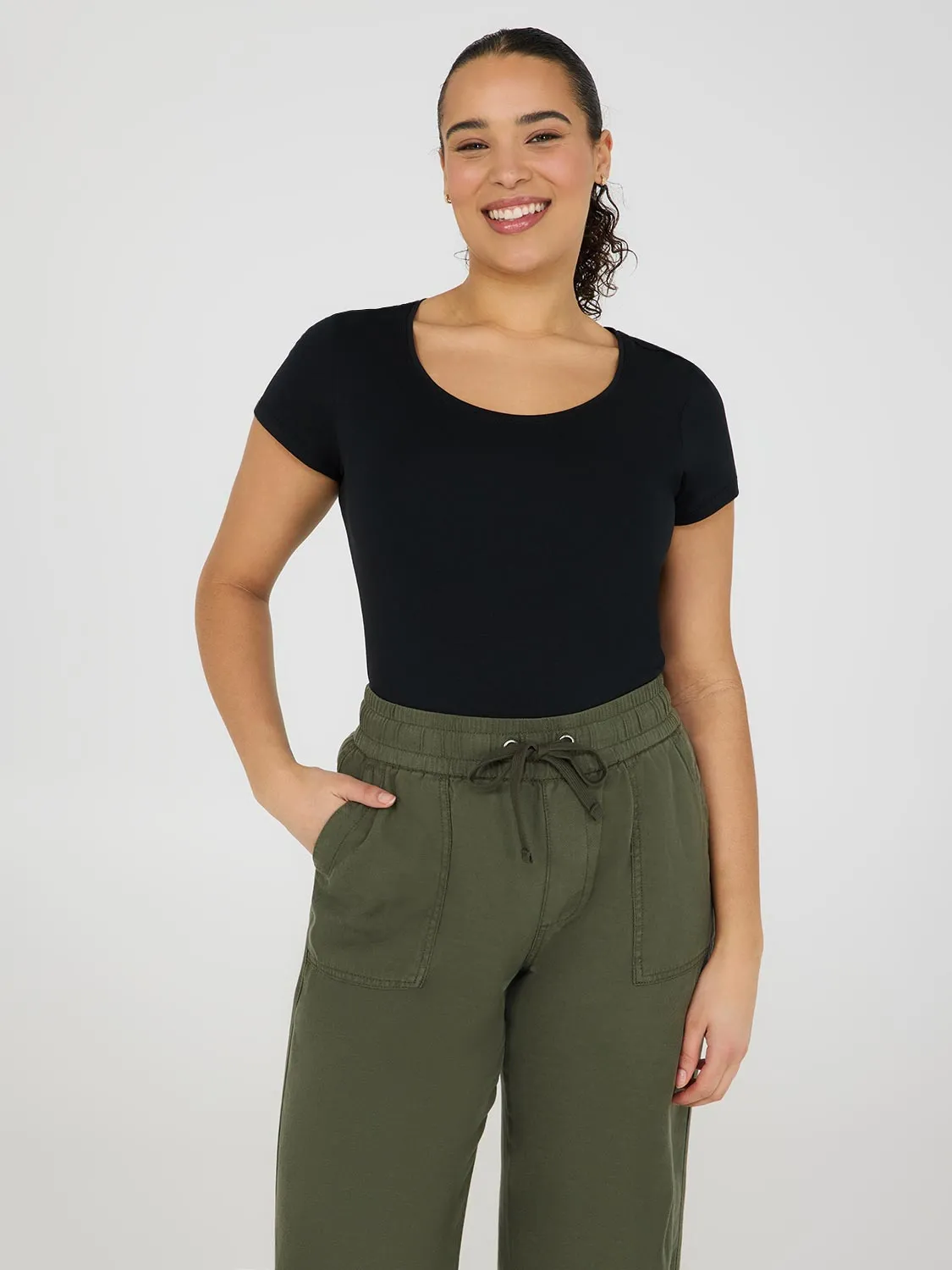 Cap Sleeve T-Shirt Creative Ease