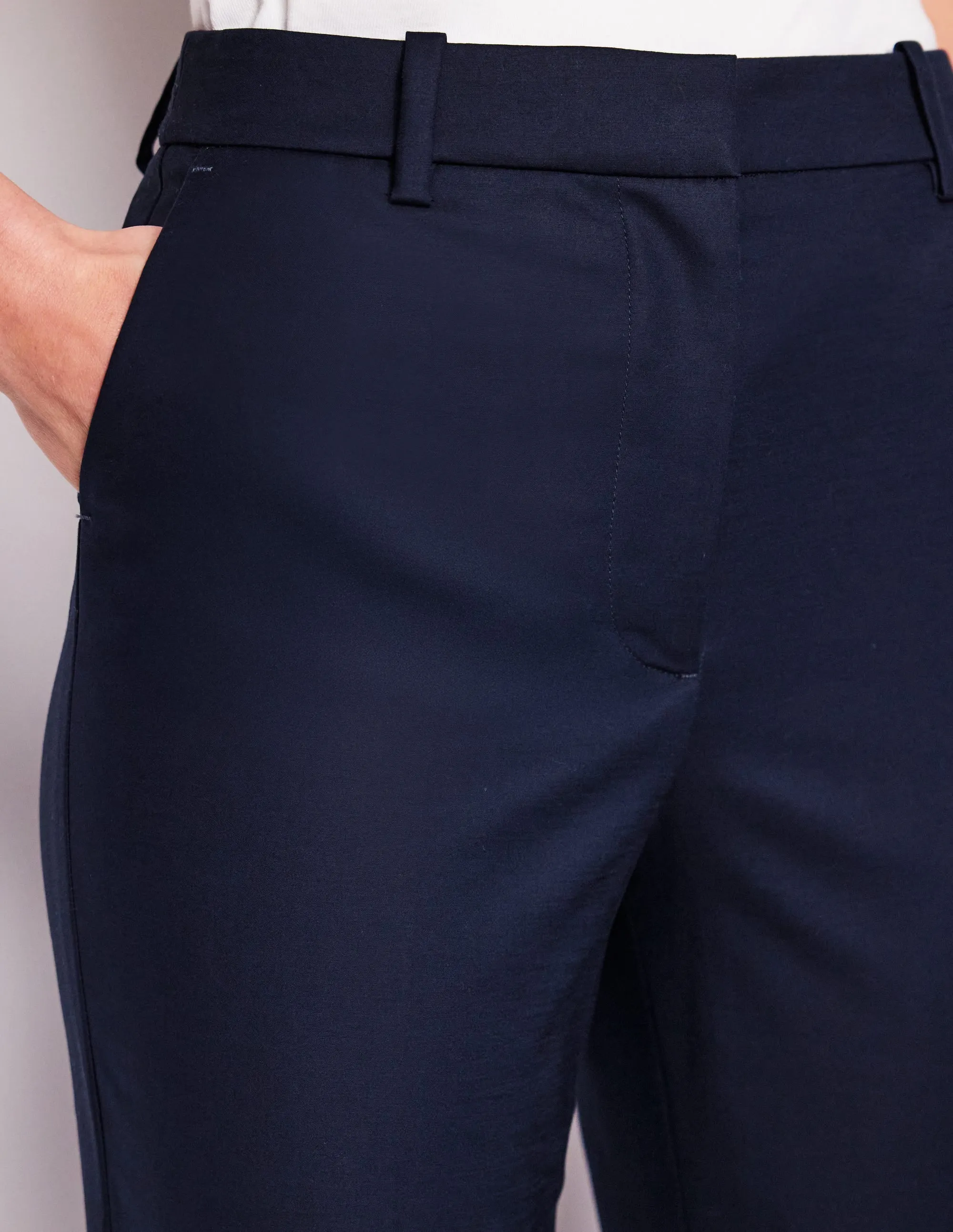 Capri Trousers-Navy signature fit
