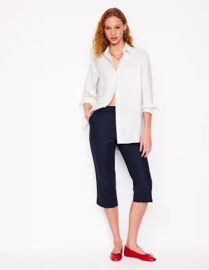 Capri Trousers-Navy holiday trip