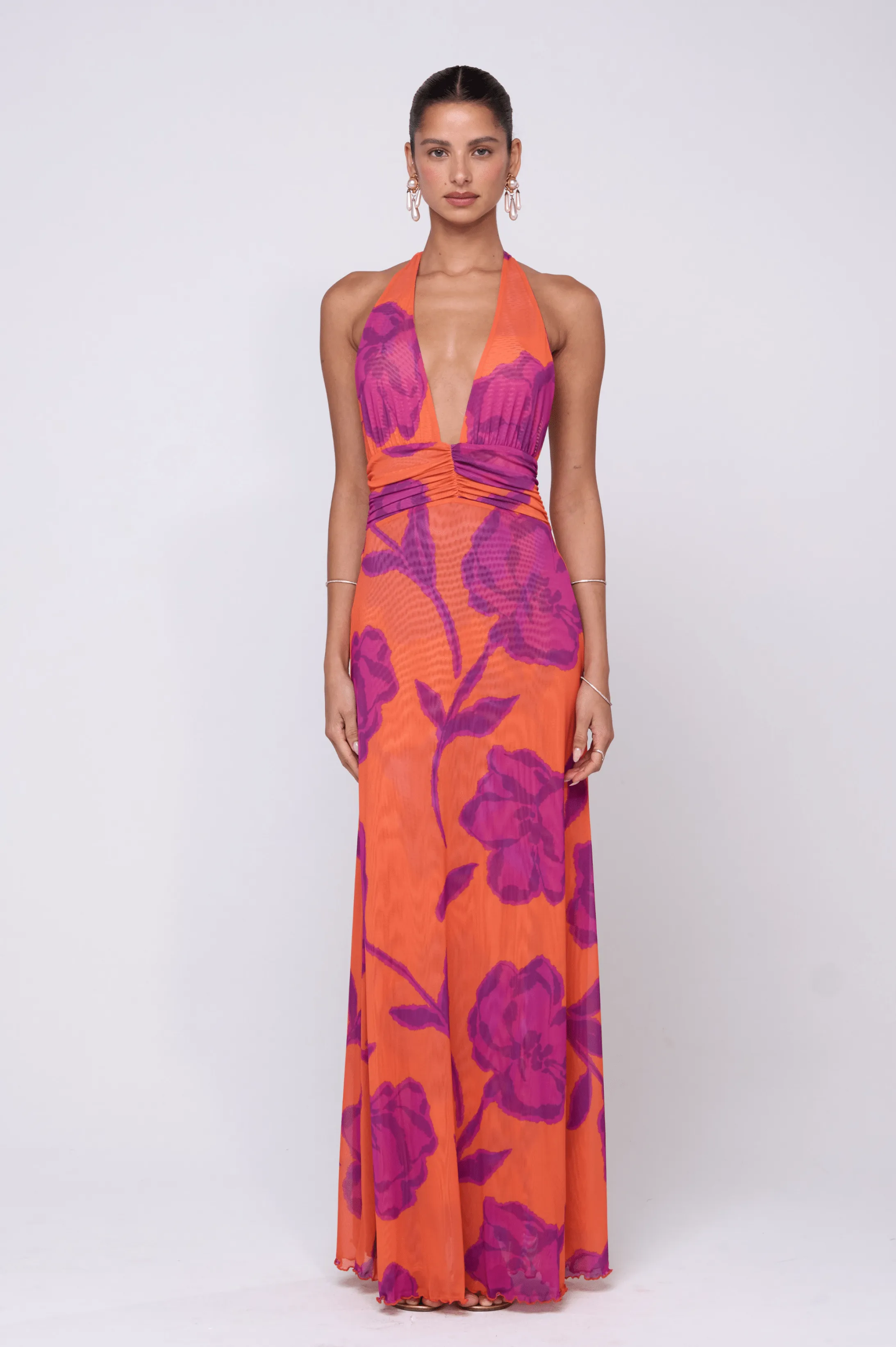Chelsea Dress in Mandarin summer outing