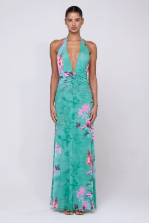 Chelsea Maxi Dress in Clearwater modern boho