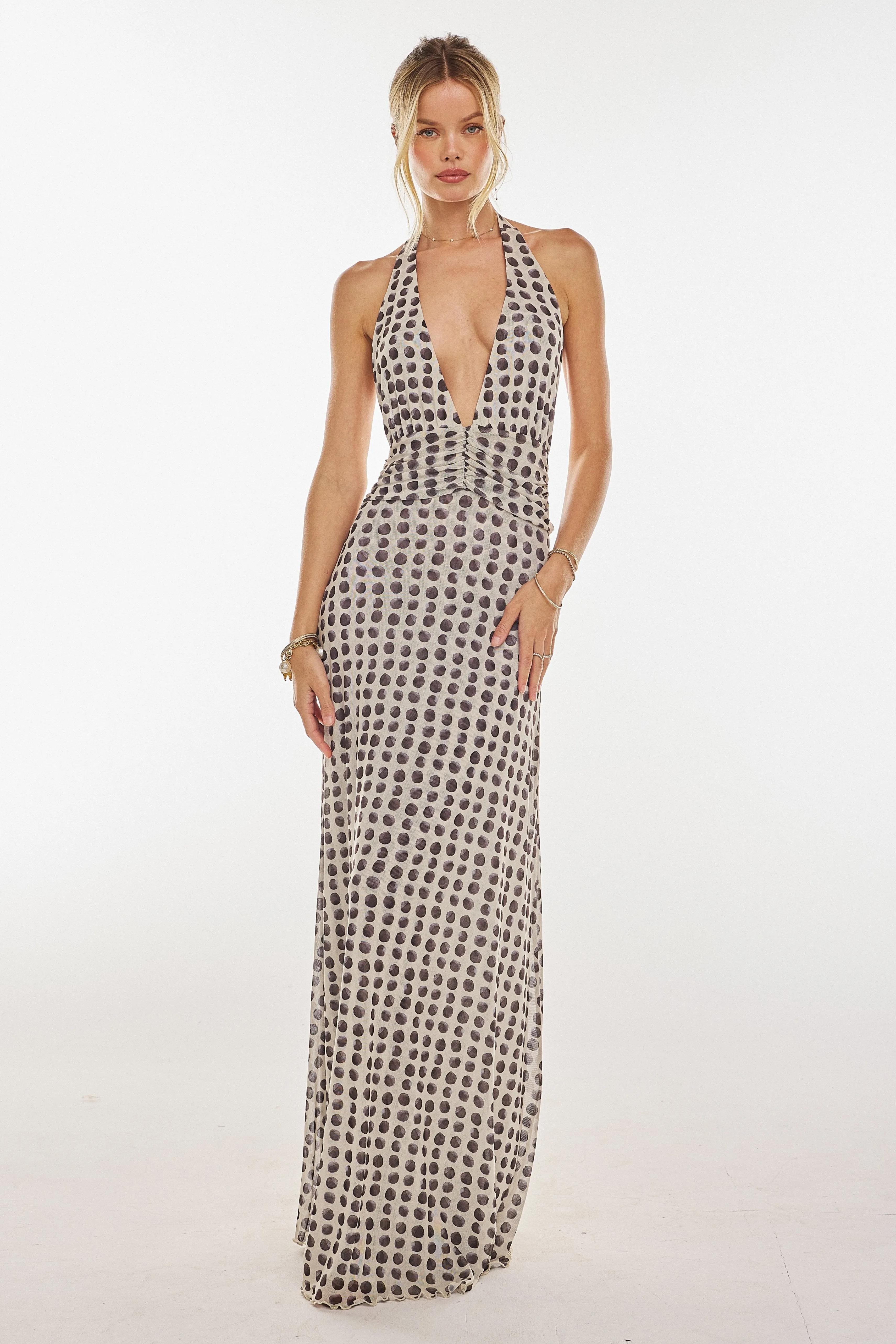 Chelsea Maxi Dress in Eclipse elegant silhouette