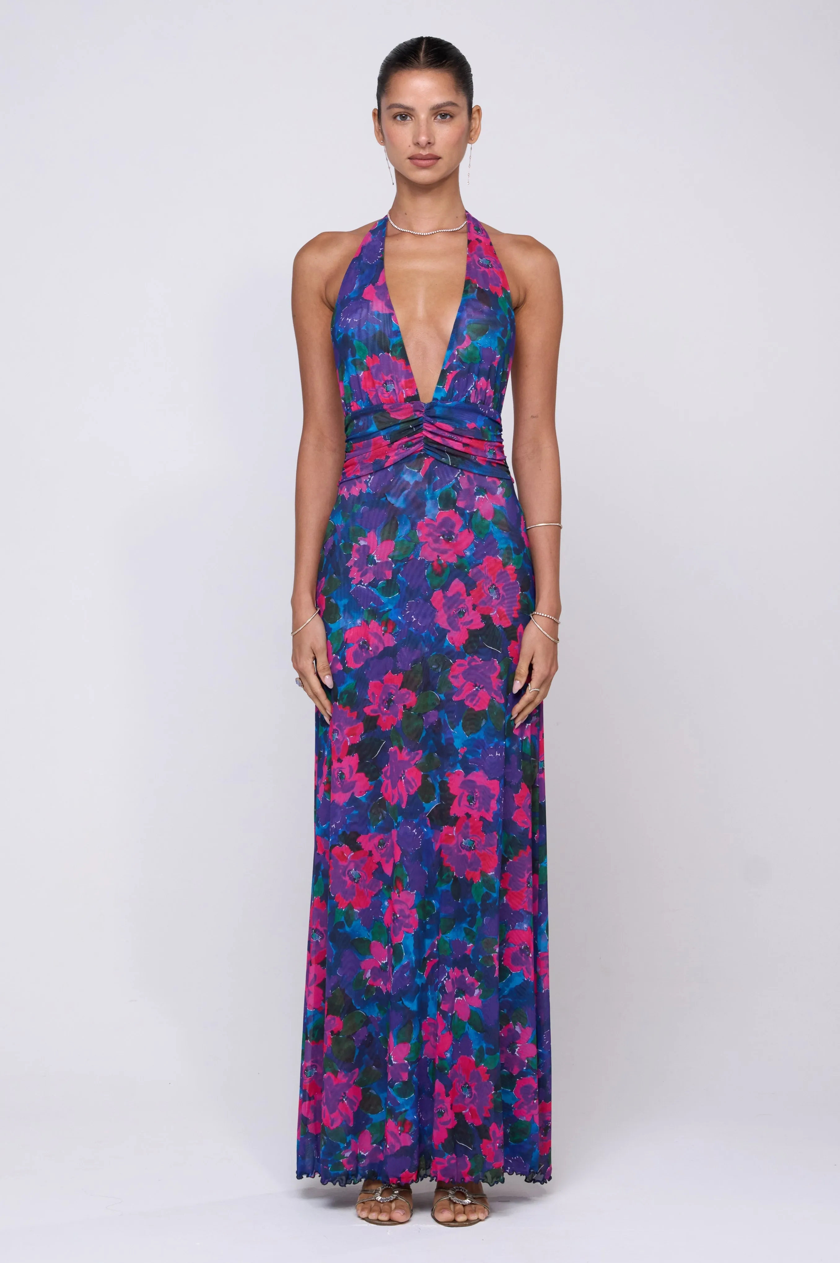Chelsea Maxi Dress in Lanai casual flair