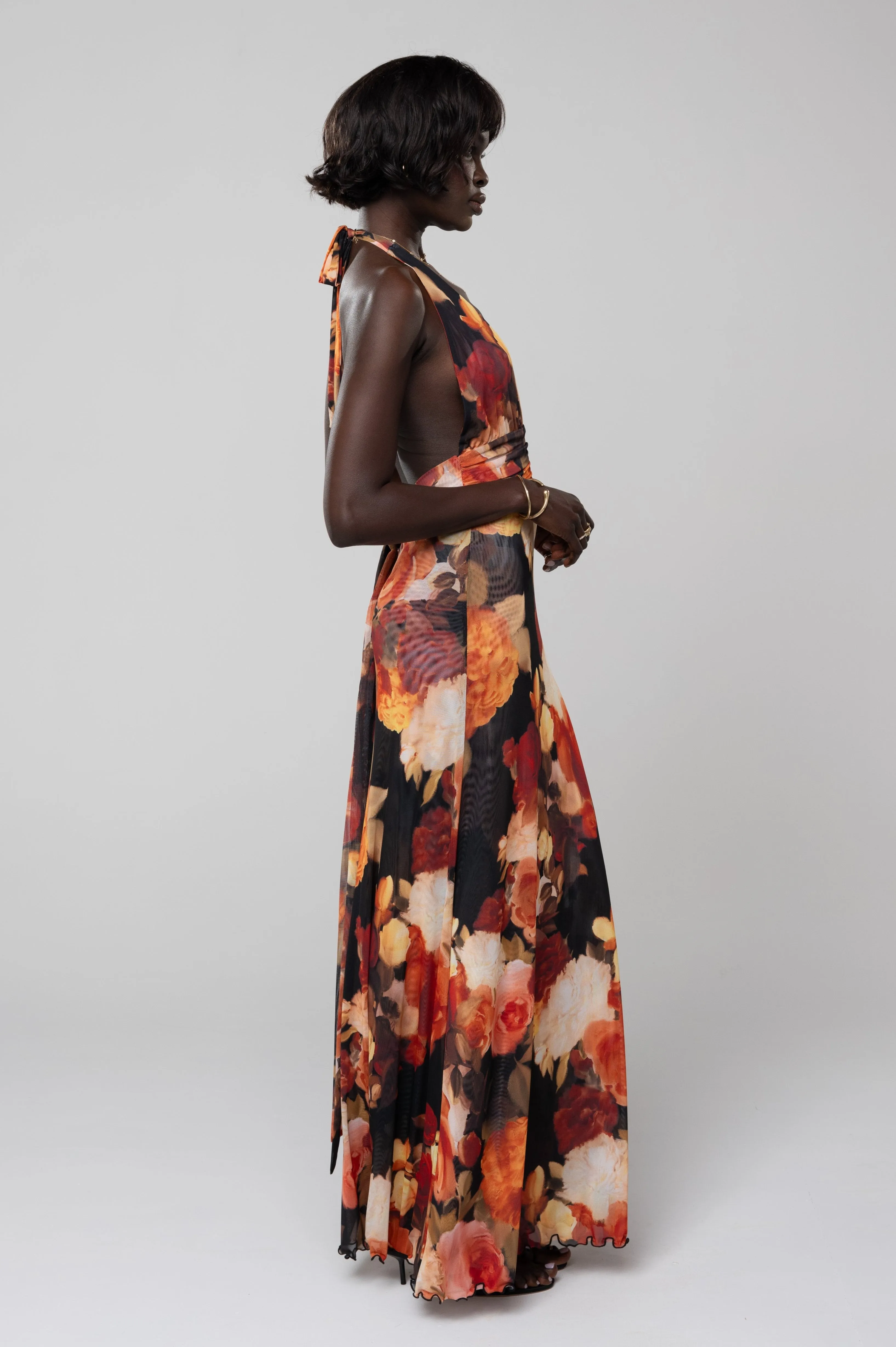 Chelsea Maxi Dress in Muse stylish outfit