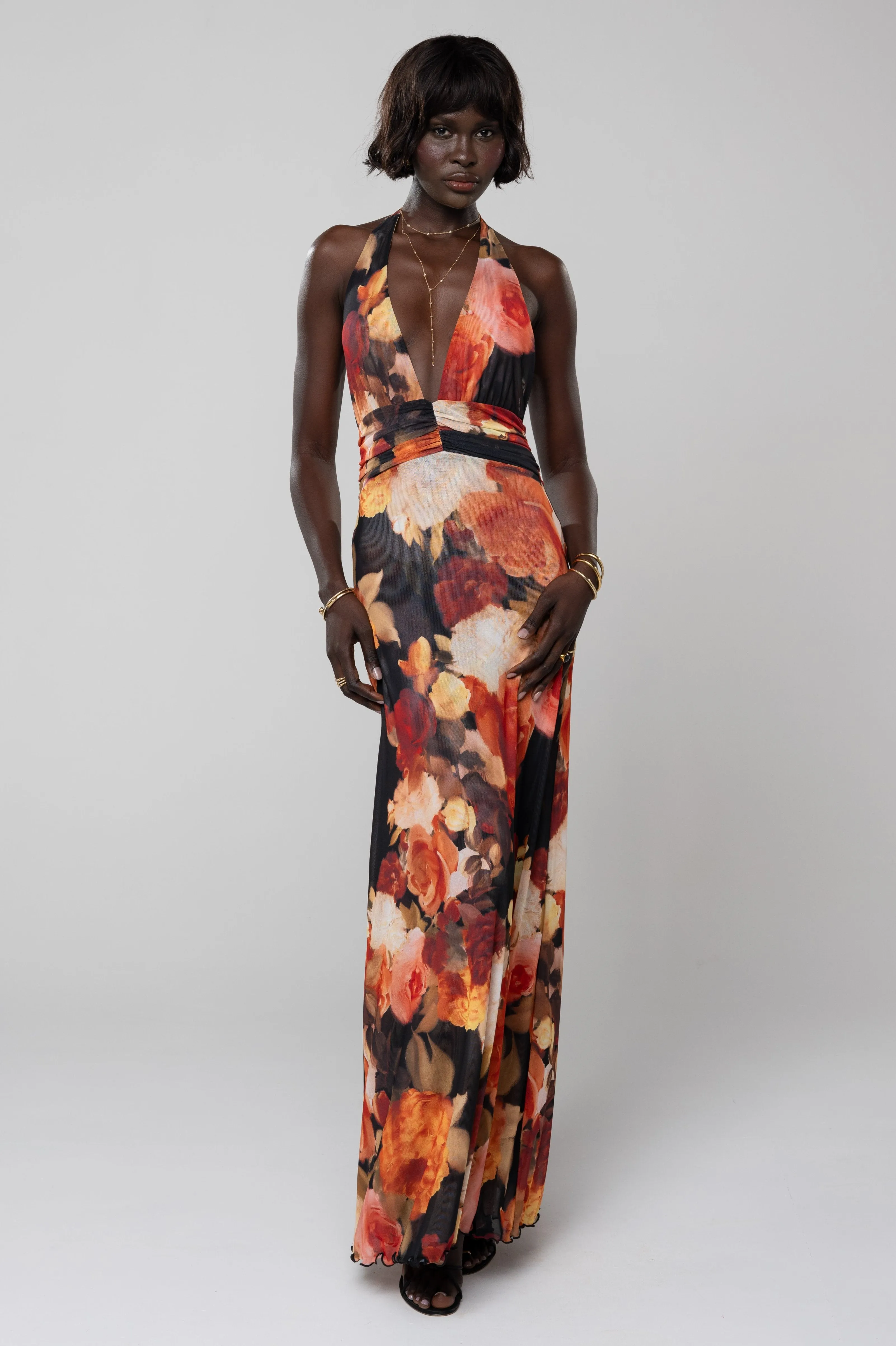 Chelsea Maxi Dress in Muse travel friendly