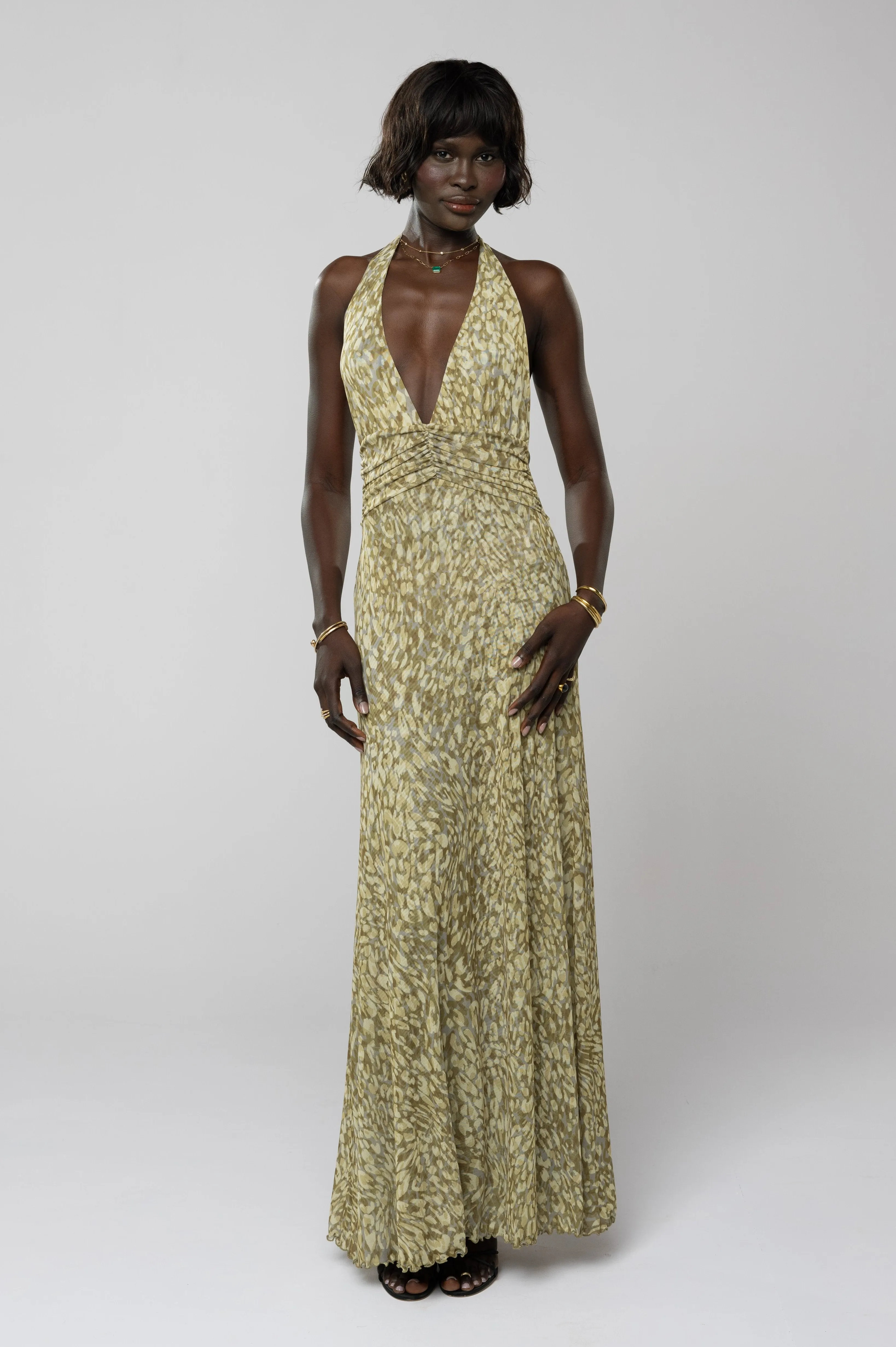 Chelsea Maxi Dress in Sardinia festive mood