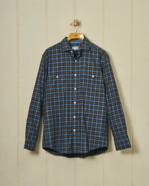 Chore Shirt in Olive/Denim Heather Trend Boost