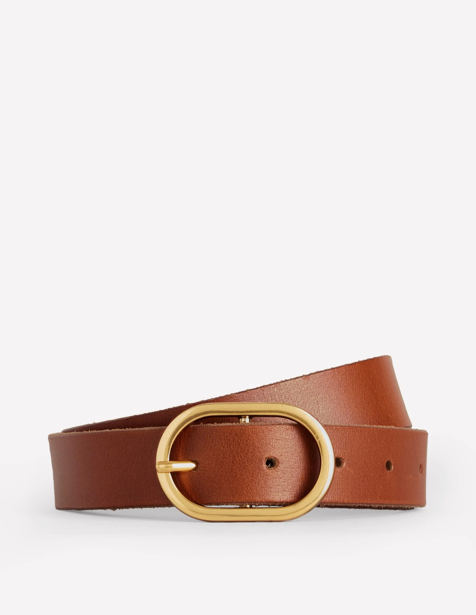 Classic Leather Belt-Tan look upgrade