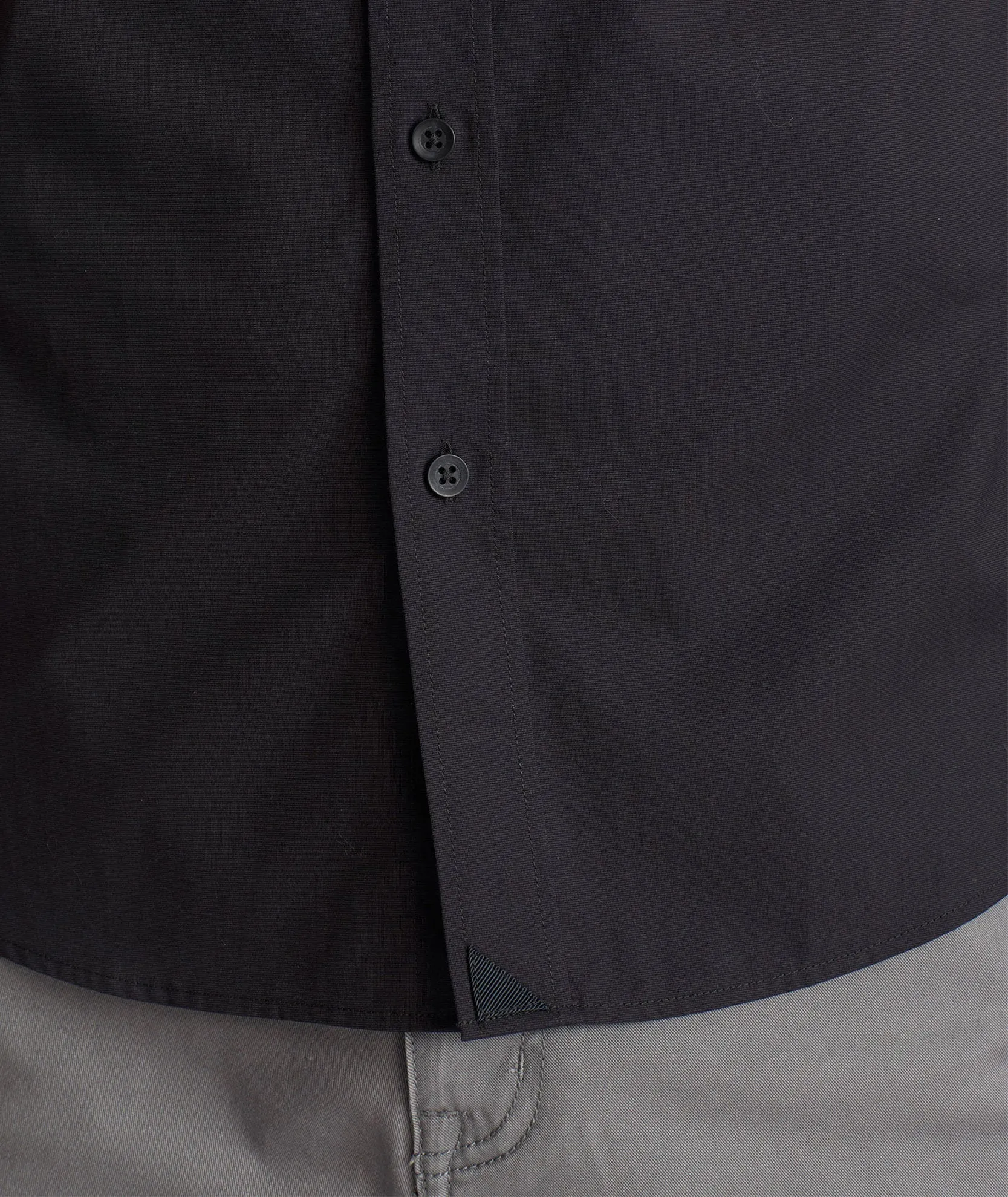Classic Short-Sleeve Coufran Shirt Chic Utility