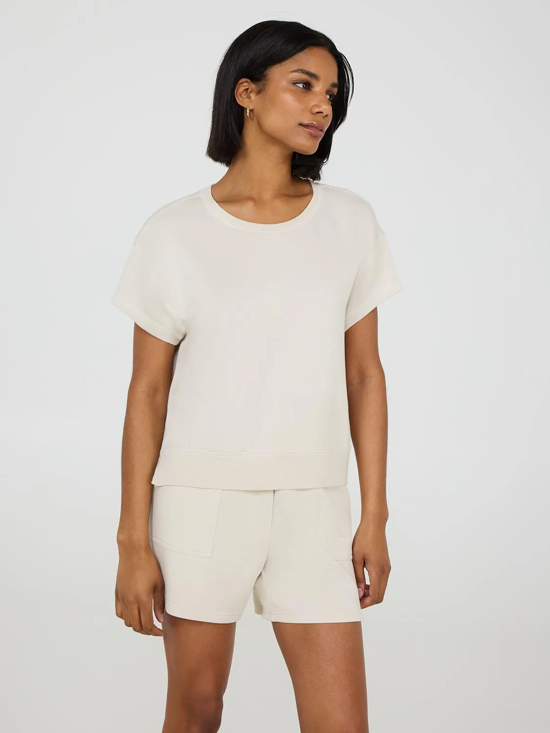 Cloud Fleece Waisted Sweatshirt Subtle Cool