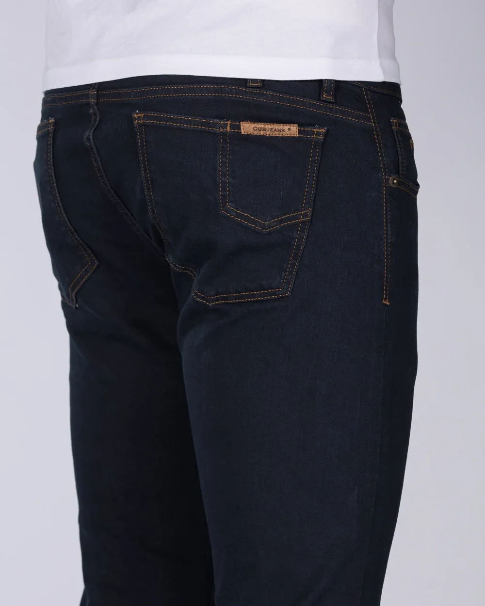 Cub Alex Tapered Fit Tall Authentic Jeans (dark mineral blue) cultural icon