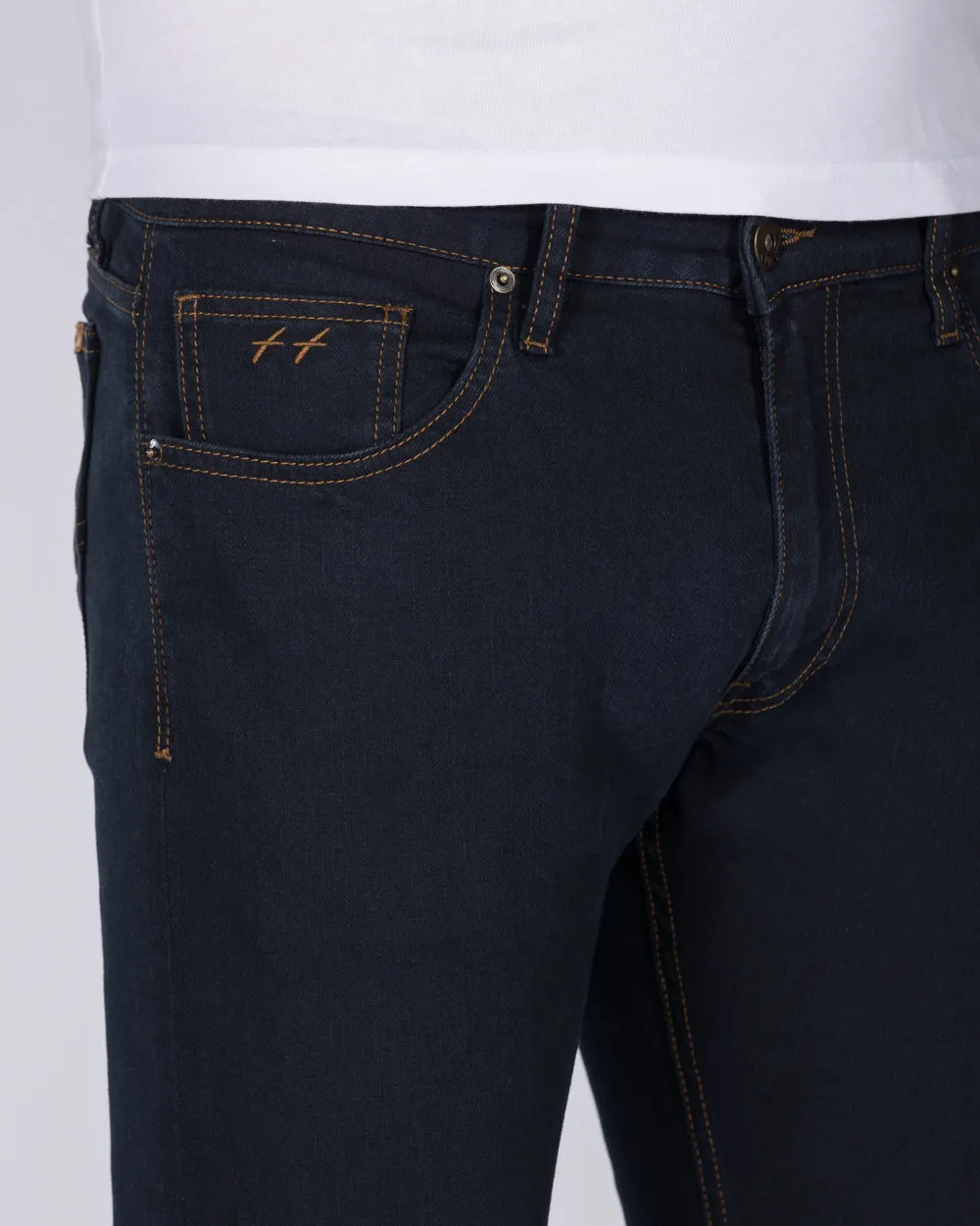 Cub Alex Tapered Fit Tall Authentic Jeans (dark mineral blue) free style