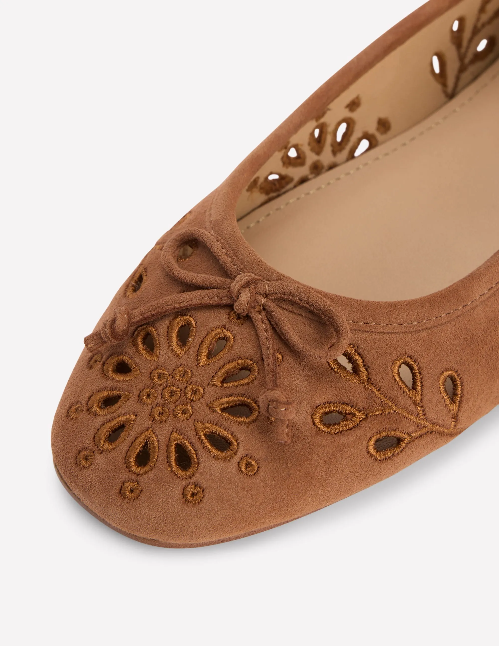 Cut Out Ballet Flats-Gingersnap casual style