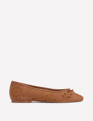 Cut Out Ballet Flats-Gingersnap daily sports