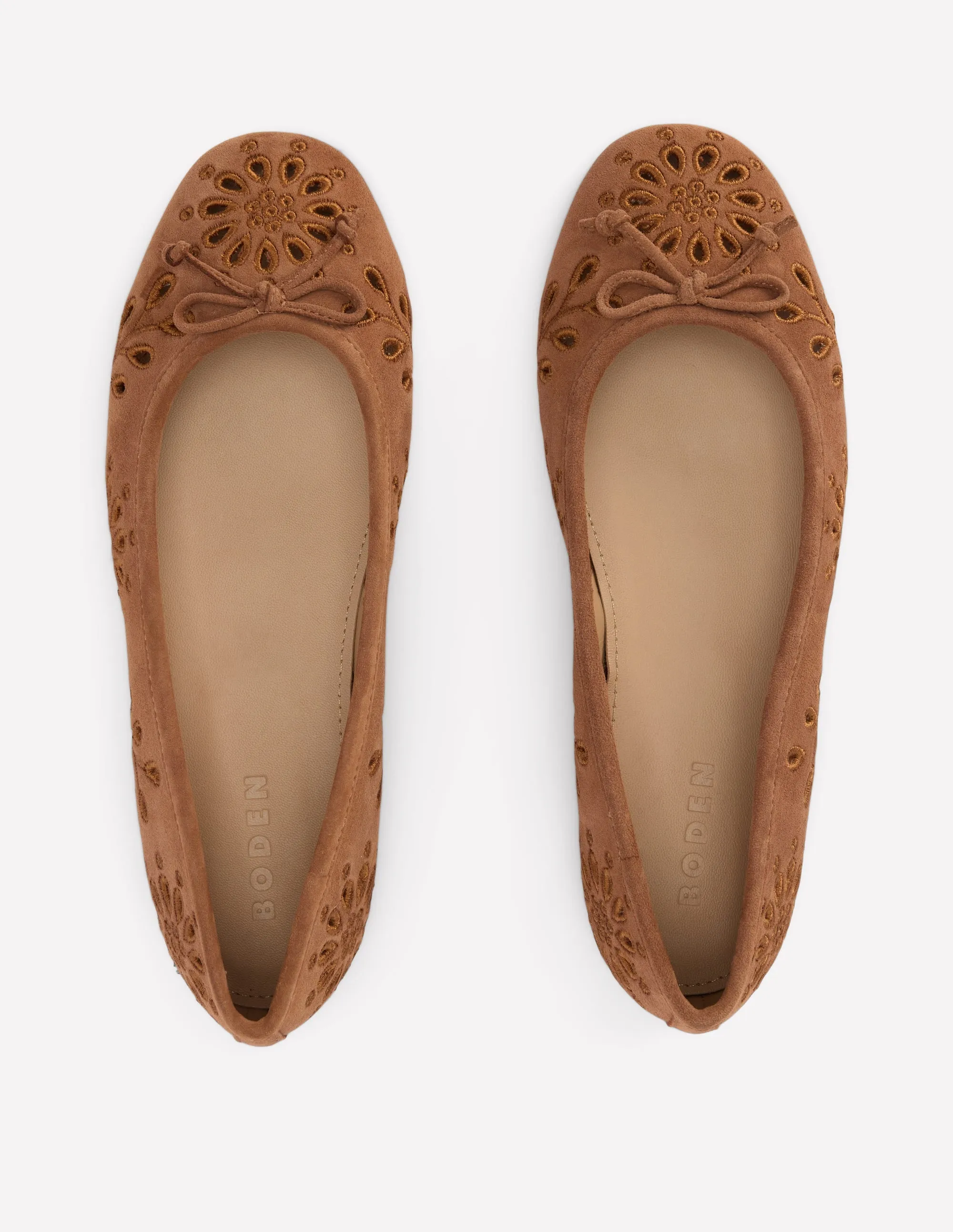 Cut Out Ballet Flats-Gingersnap multi purpose