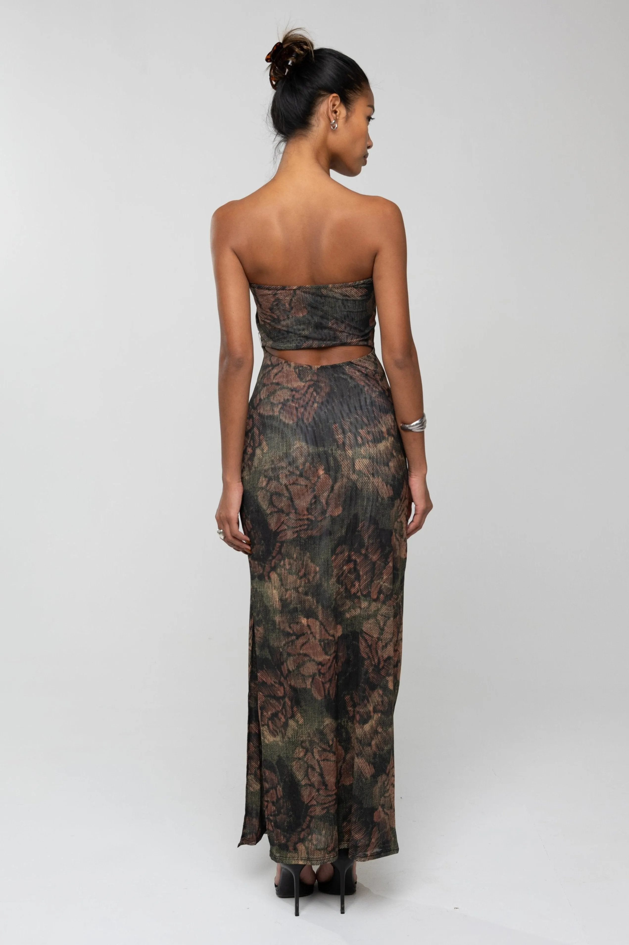 Demi Dress in Autumn casual warmth