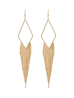 Diamond Waterfall Statement Earrings travel gear