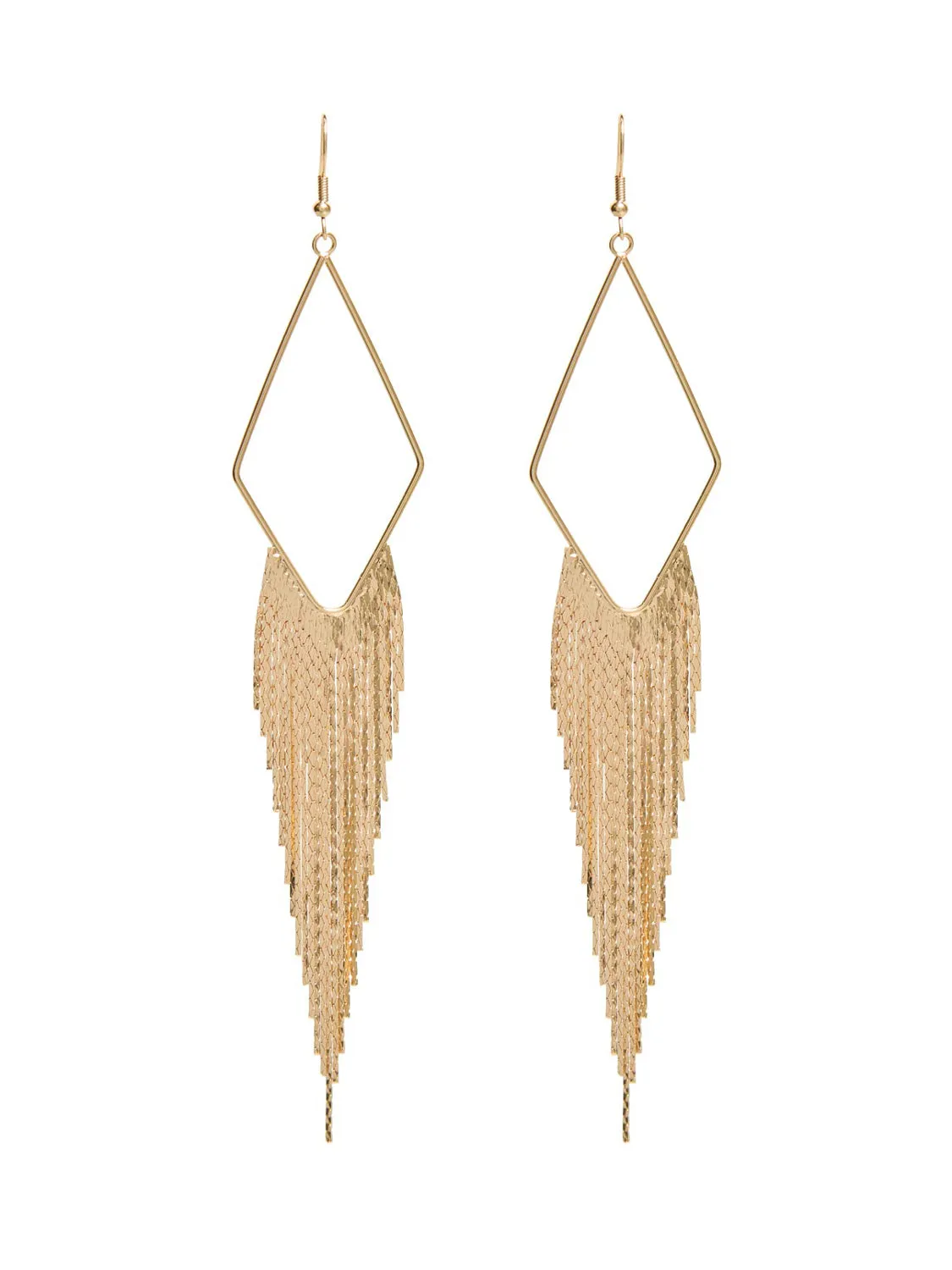 Diamond Waterfall Statement Earrings travel gear